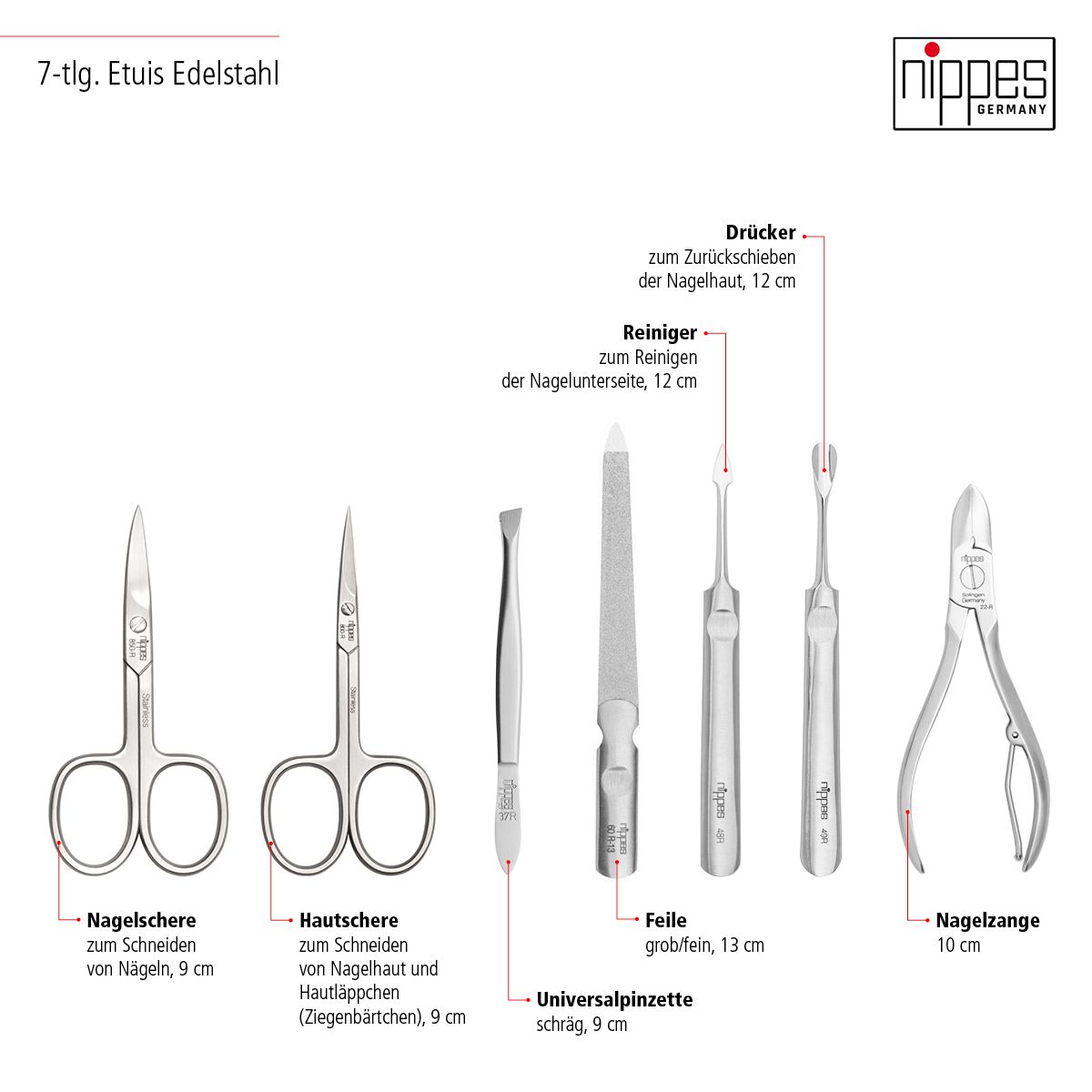 nippes Solingen  Manikür-Etui CLASSIC
