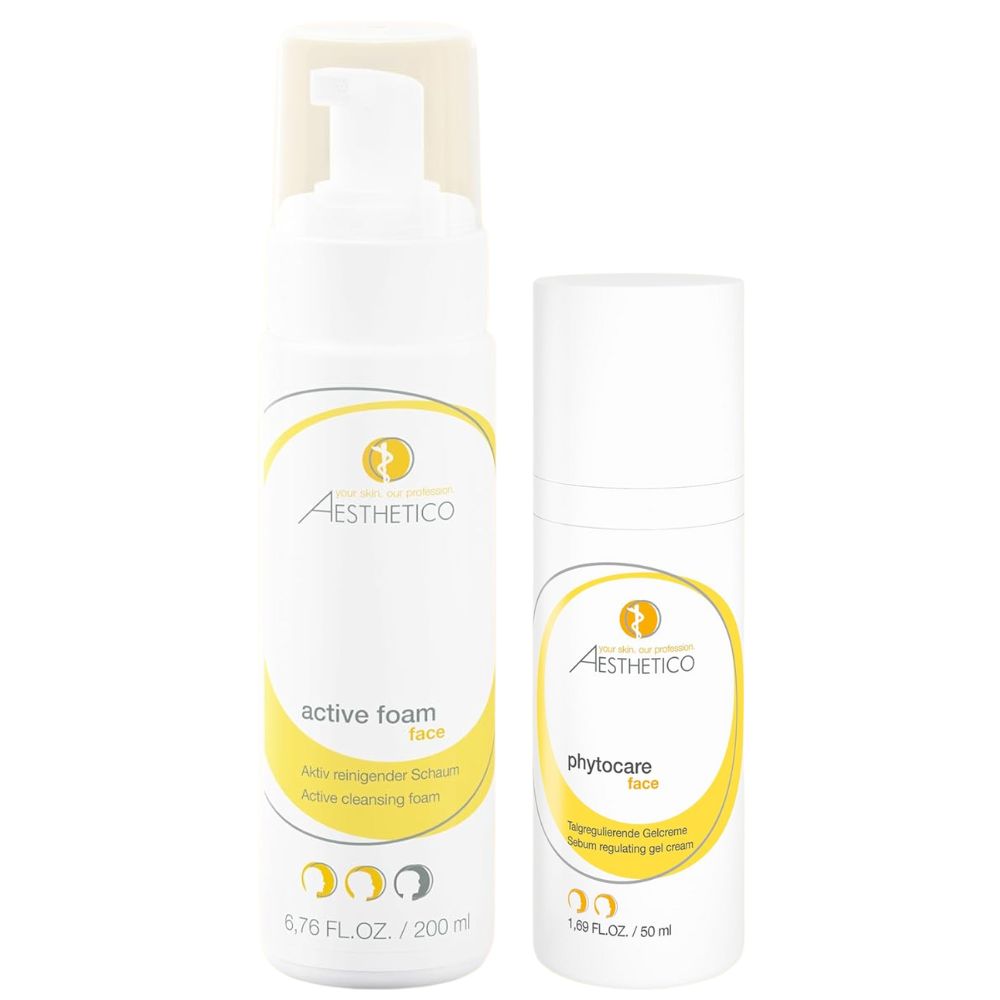 Aeshtetico Sparset Active Foam + Phytocare