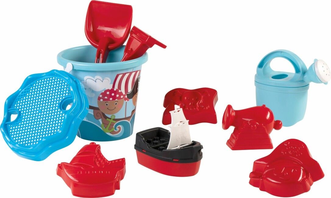 Simba Sandspielzeug Pirat Eimergarnitur 11-teilig