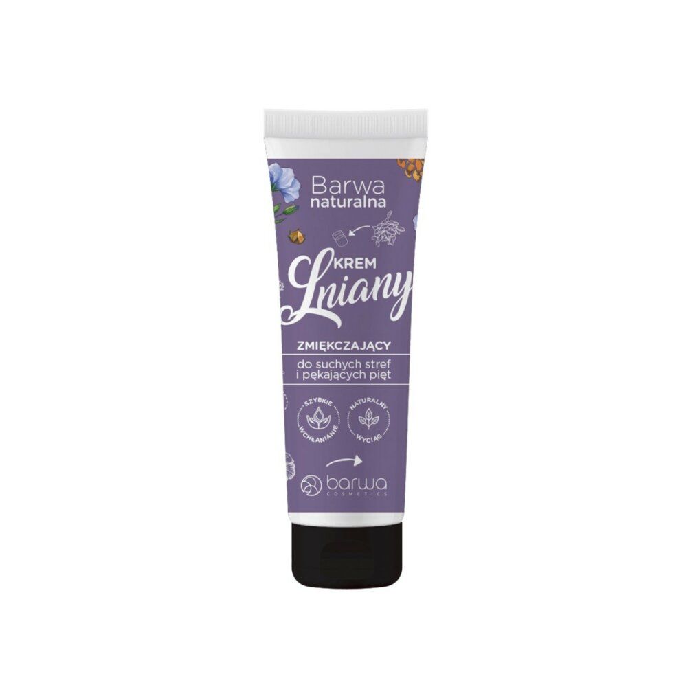 barwa Natur Leinen Creme für trockene Zonen und rissige Fersen