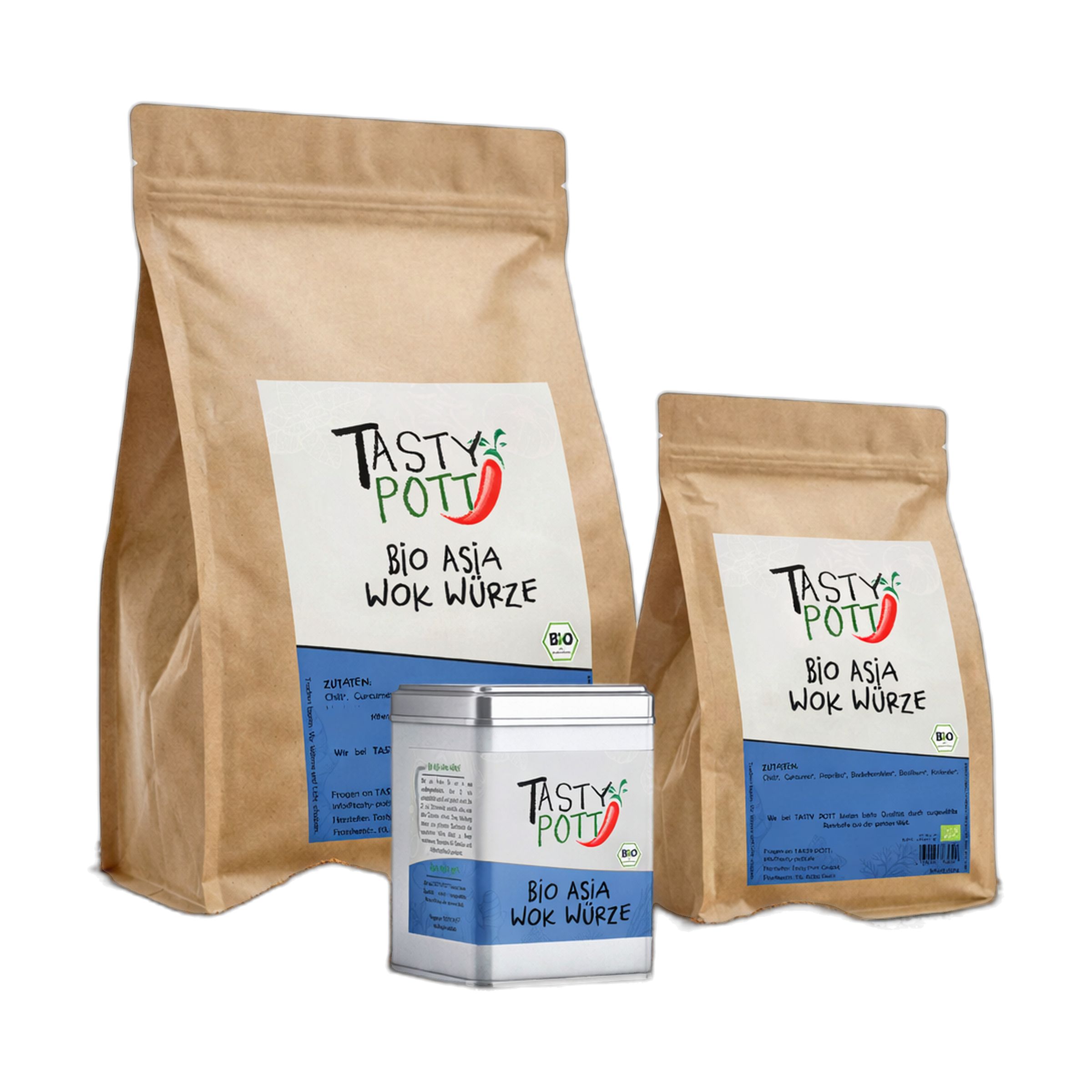 Tasty-Pott Tasty Pott Bio Asia Wok Gewürzmischung 30 g