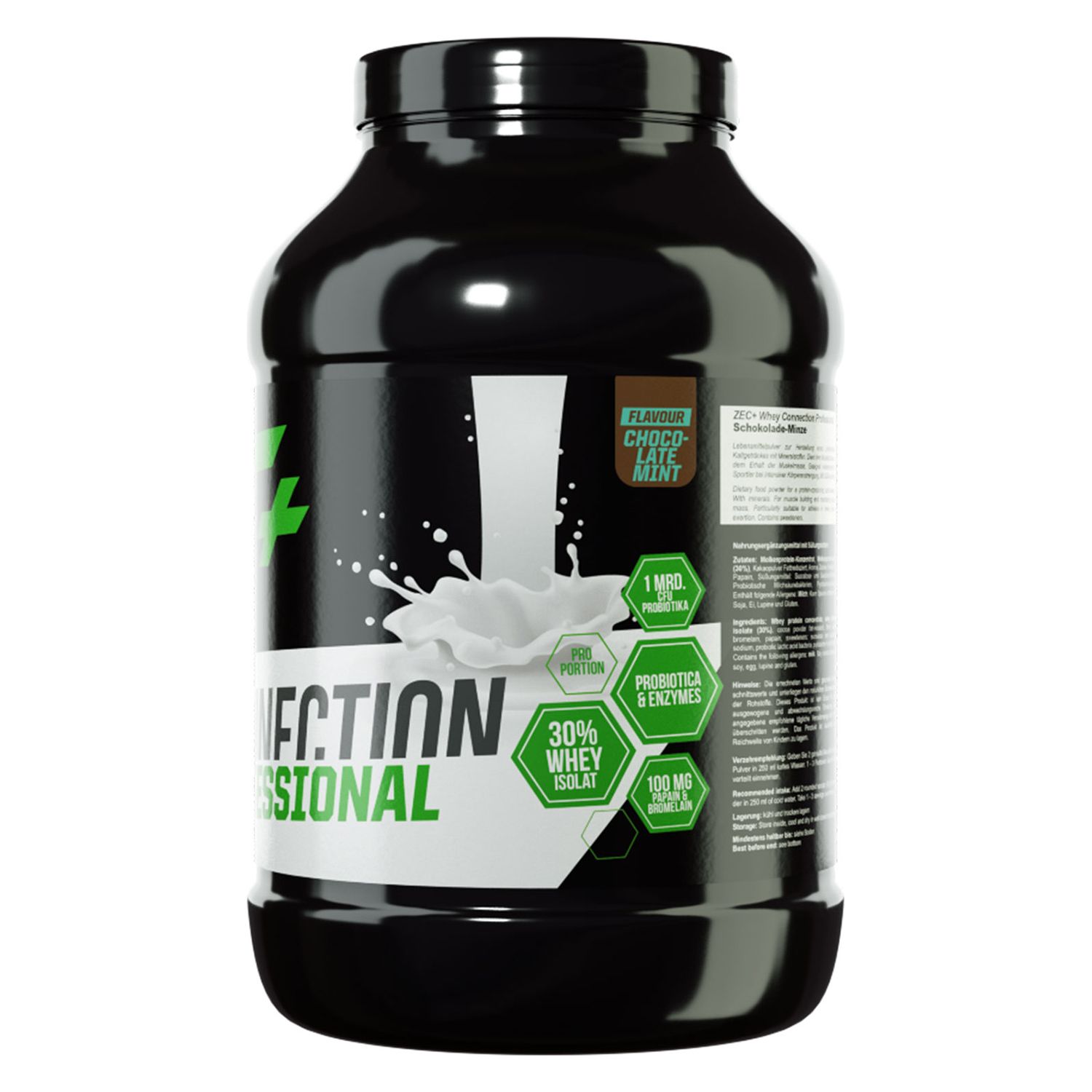 Zec+ Whey Connection Professional Protein/ Eiweiß Mint-Chocolate