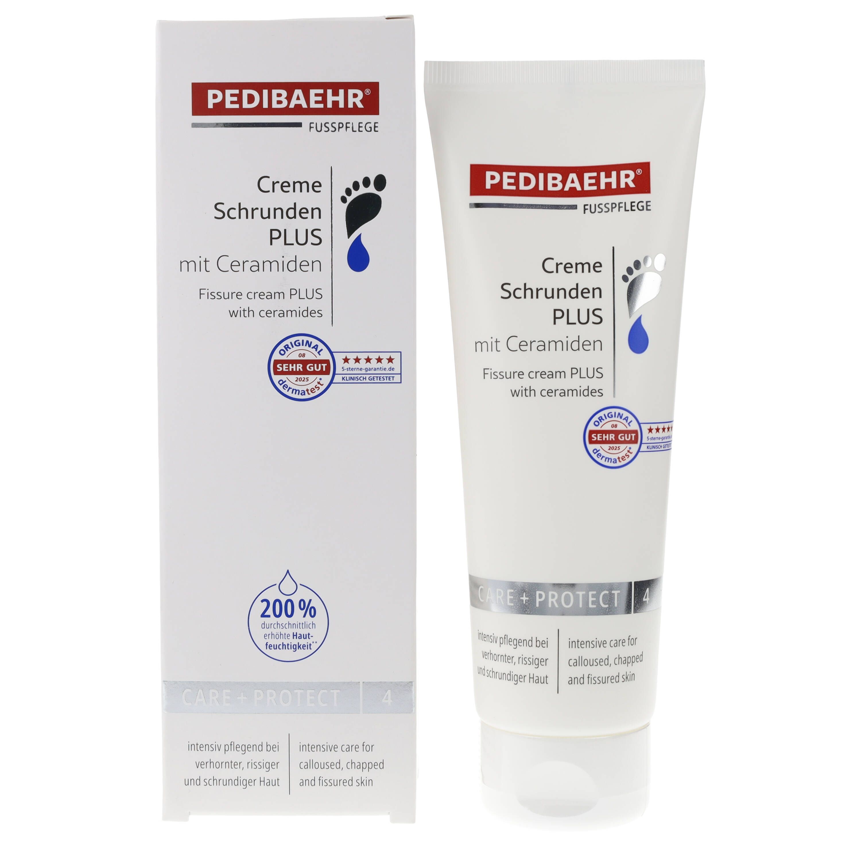 Pedibaehr Creme Schrunden Plus mit Ceramiden 125 ml Fußcreme