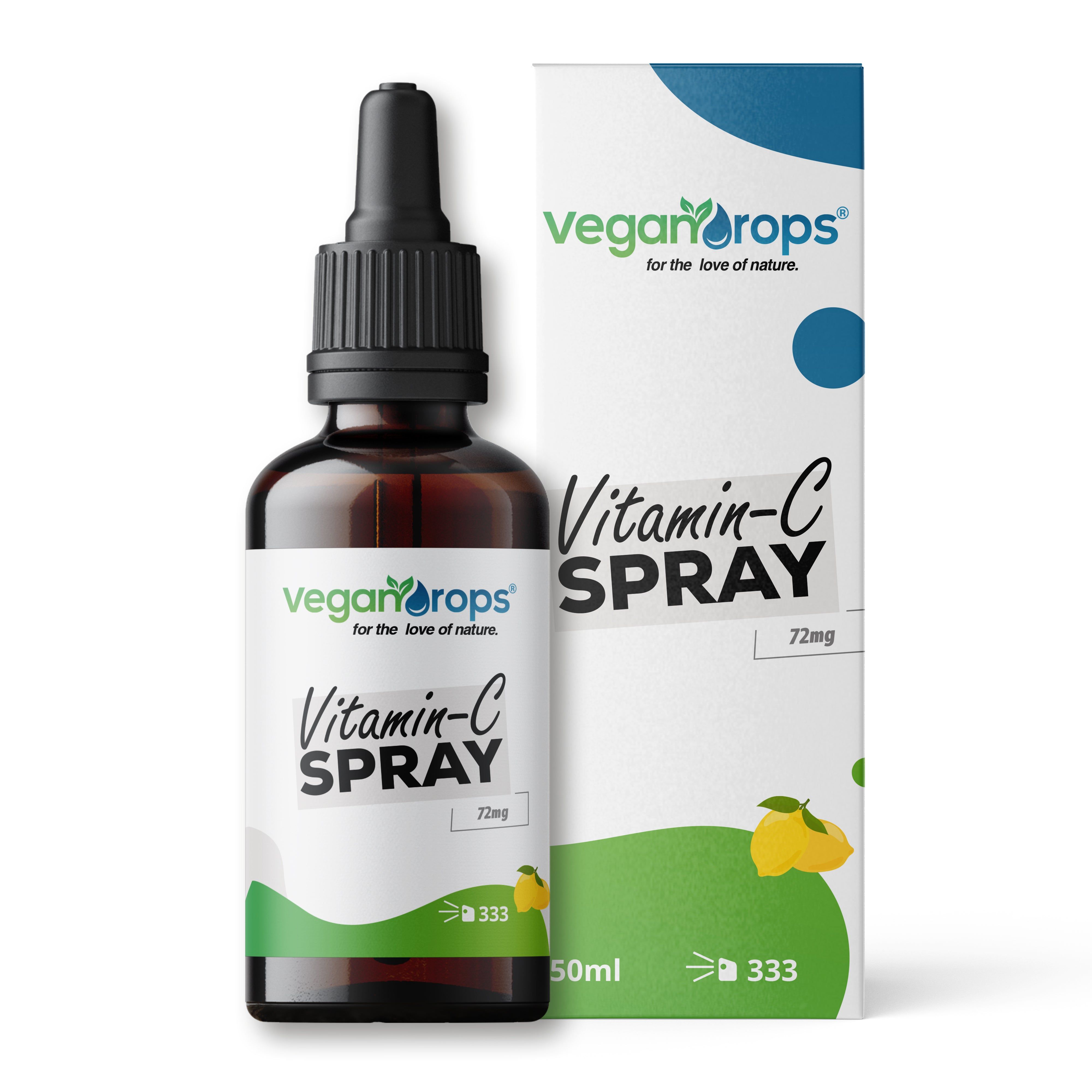 Vegan Drops® - Vitamin C Spray 50 ml Tropfen