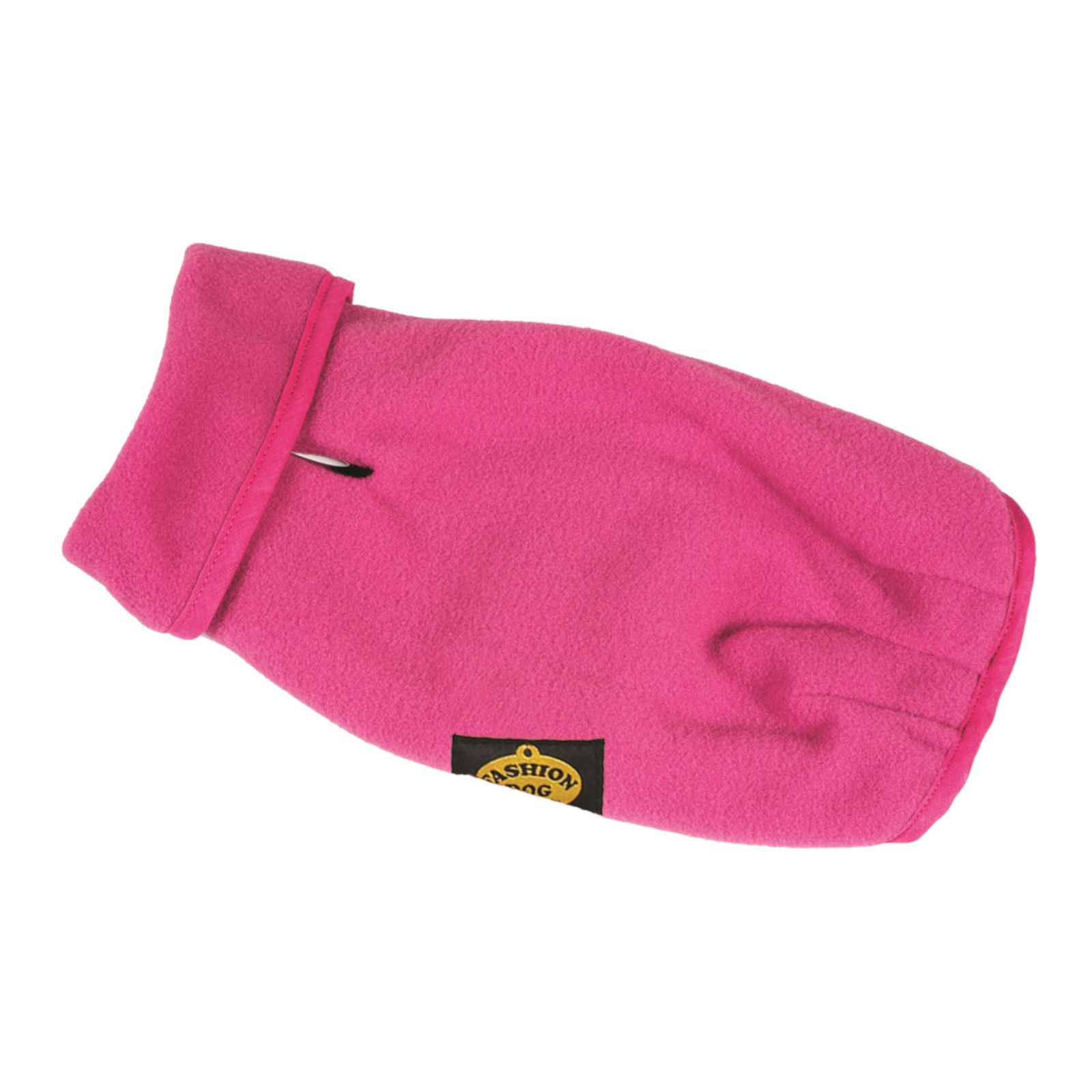 Fashion Dog Fleece-Hundemantel - Fuchsia - 27 cm