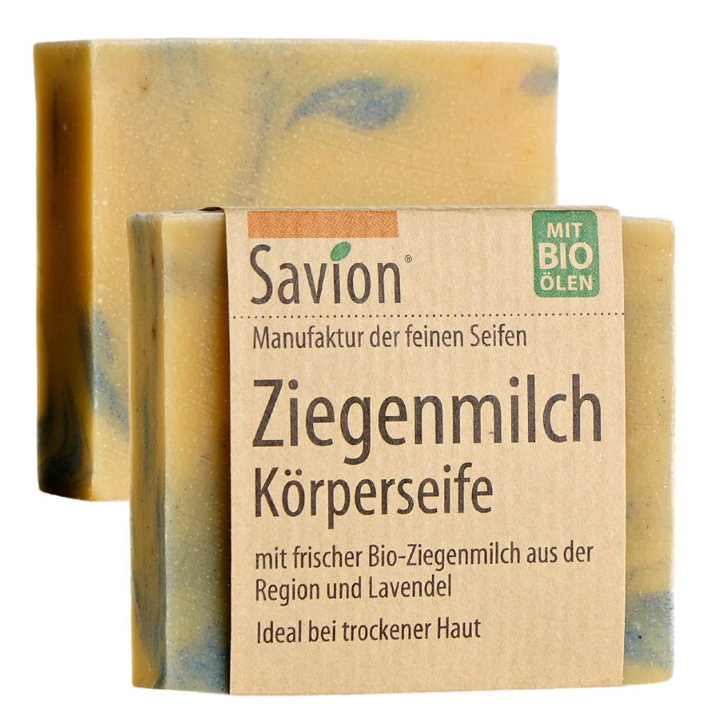 Savion Ziegenmilch bio Körperseife für trockene und empfindliche Haut