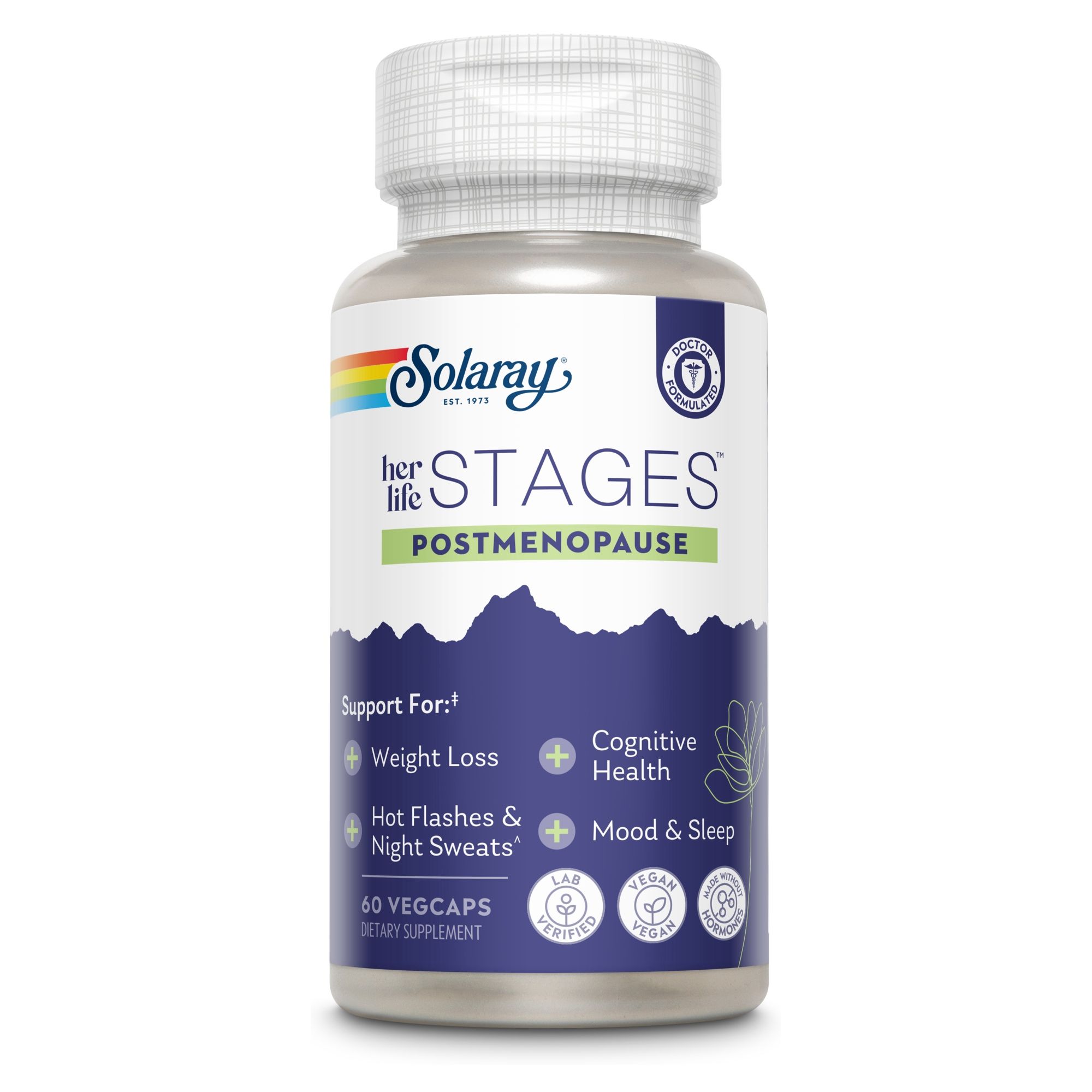 Solaray Stages: Postmenopause 60 St Kapseln