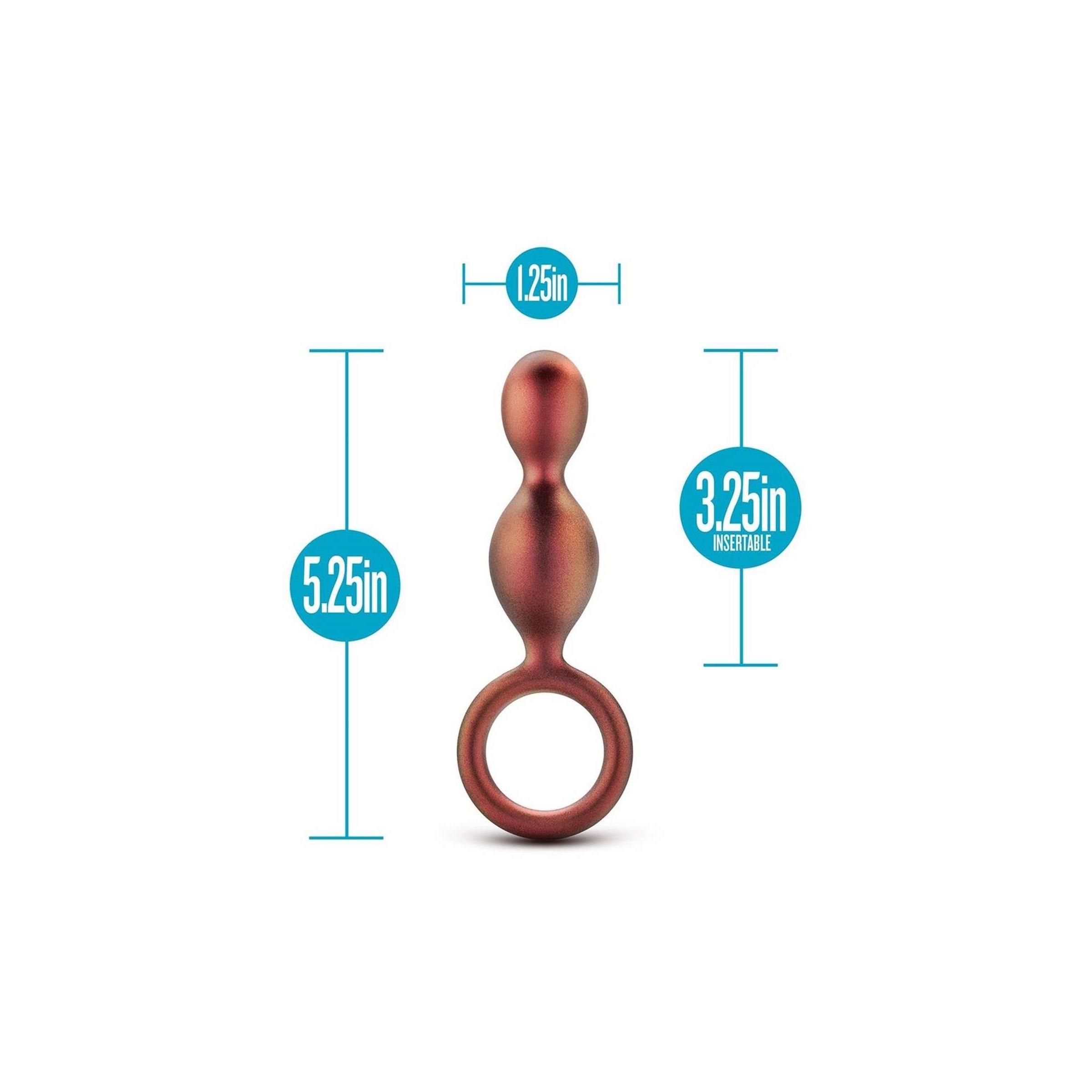 Blush - ANAL ADVENTURES MATRIX DUO LOOP Plug COPPER