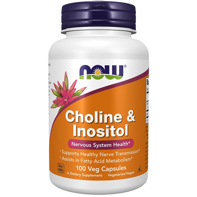 Now Foods Cholin & Inositol 100 Pc