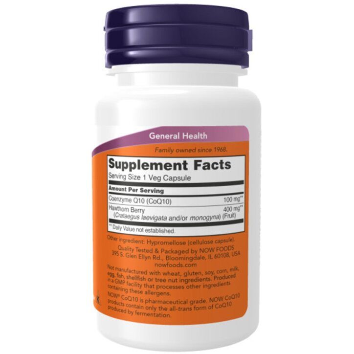 Now Foods, CoQ10, 100mg