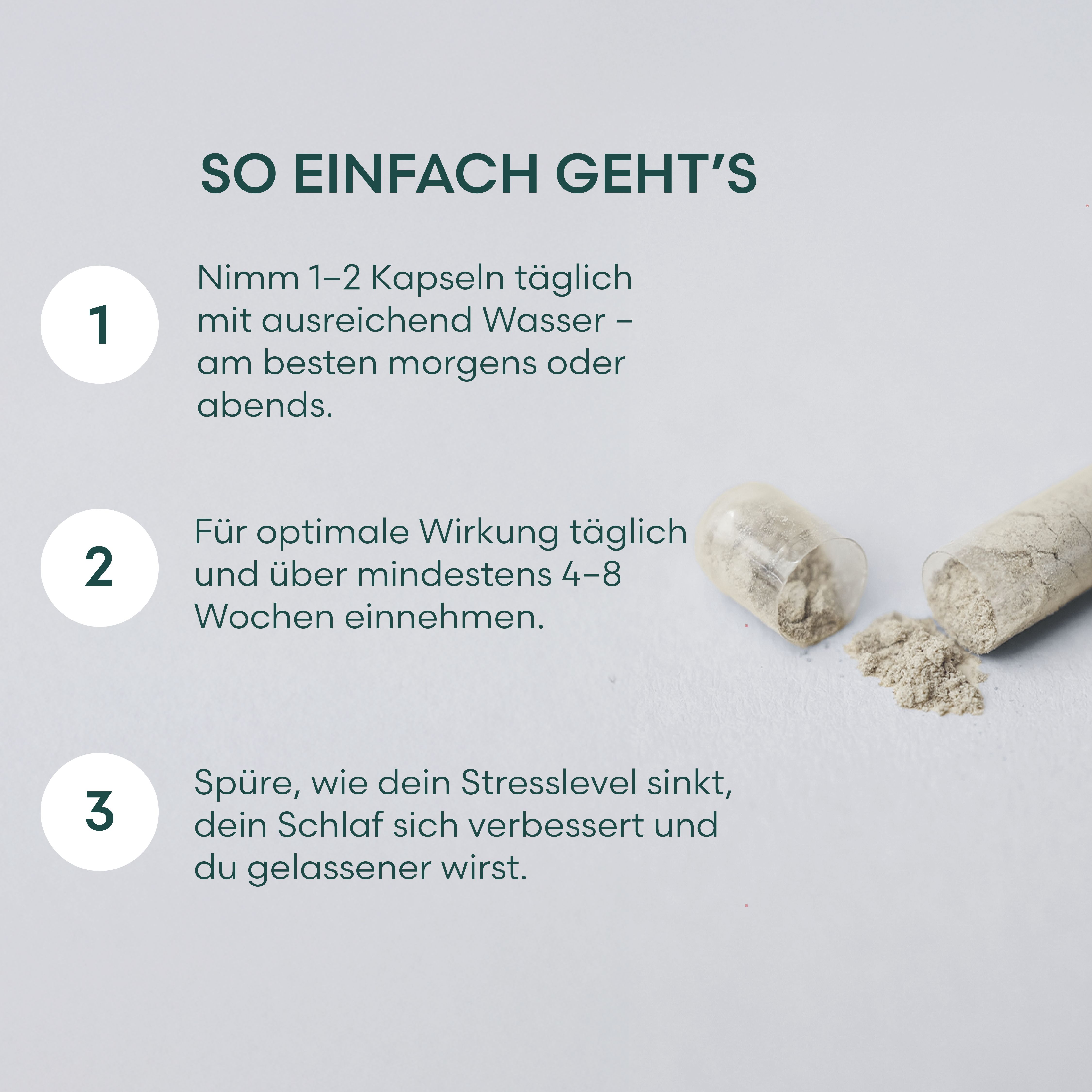 LIV Bio Ashwagandha 120 Kapseln KSM-66® ohne Füllstoffe