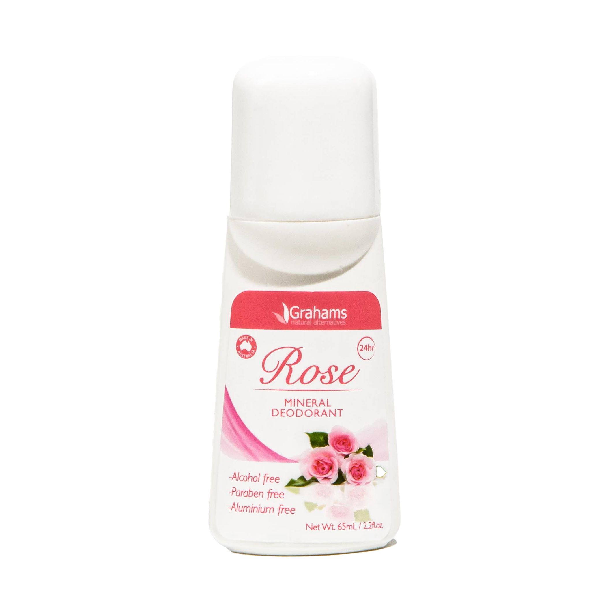 Grahams Natural Mineral Deodorant Rose