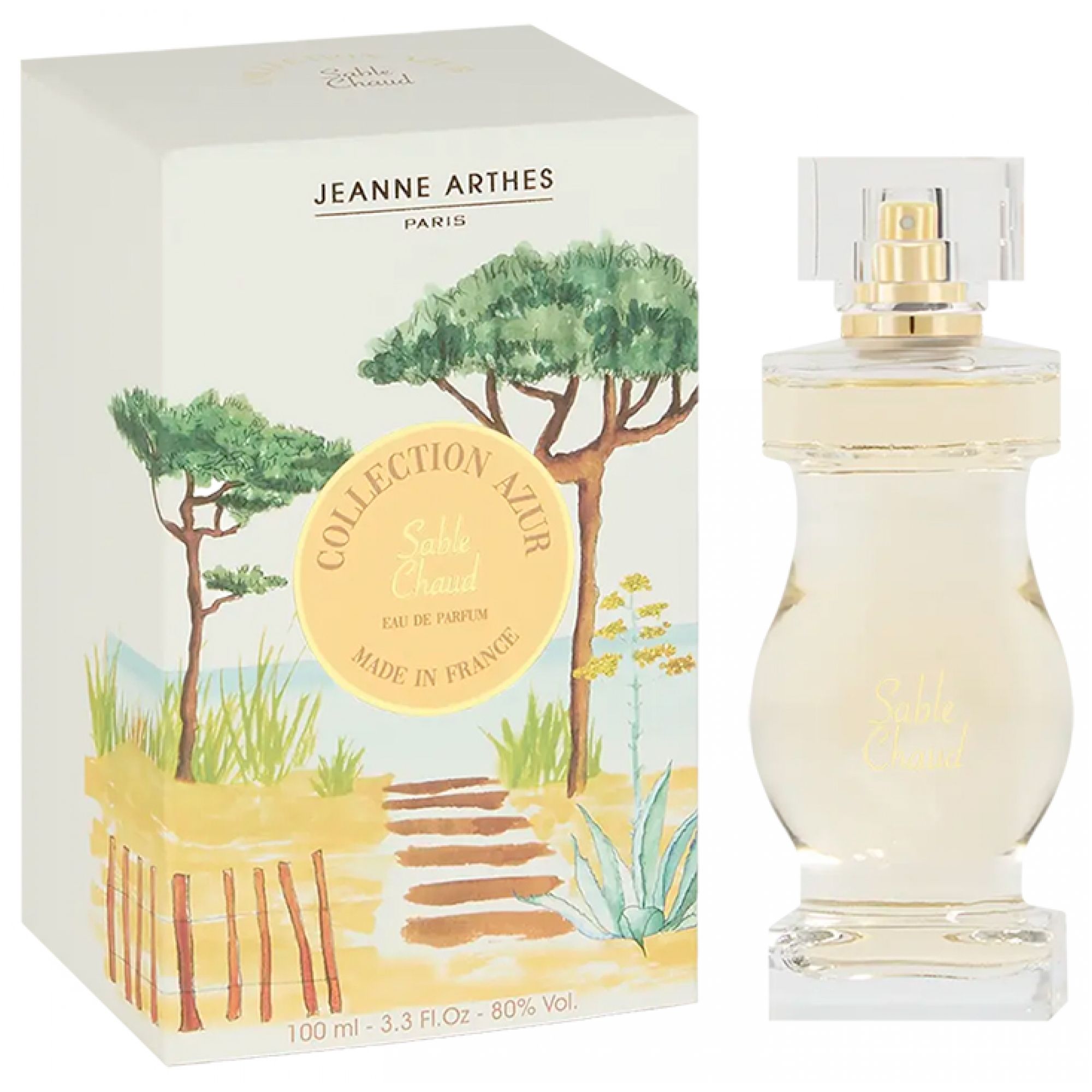 Collection Azur Warmer Sand Eau de Parfum 9x7,2x14,7 cm