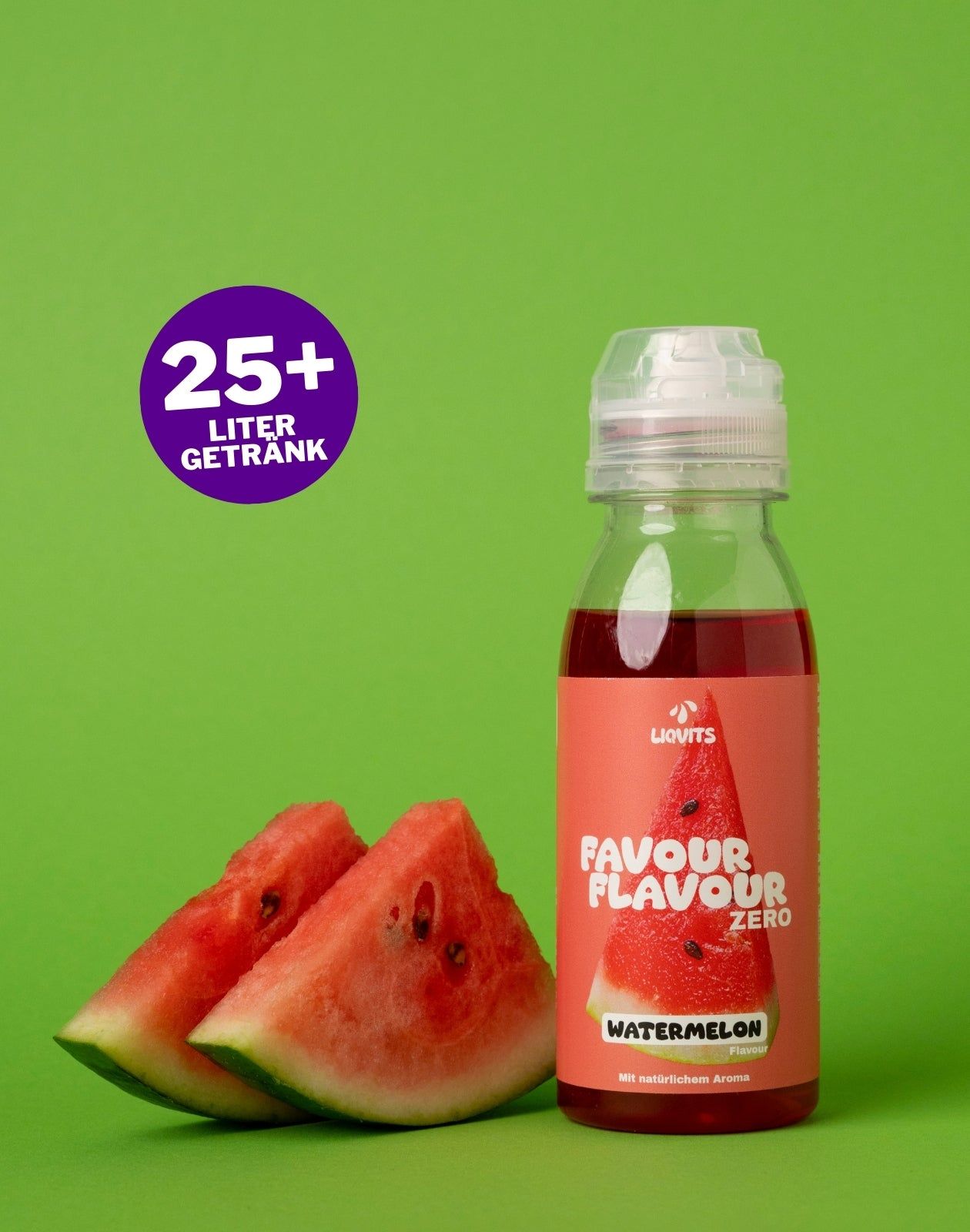 Favour Flavour Watermelon  Sirup Zero mit natürlichem Aroma