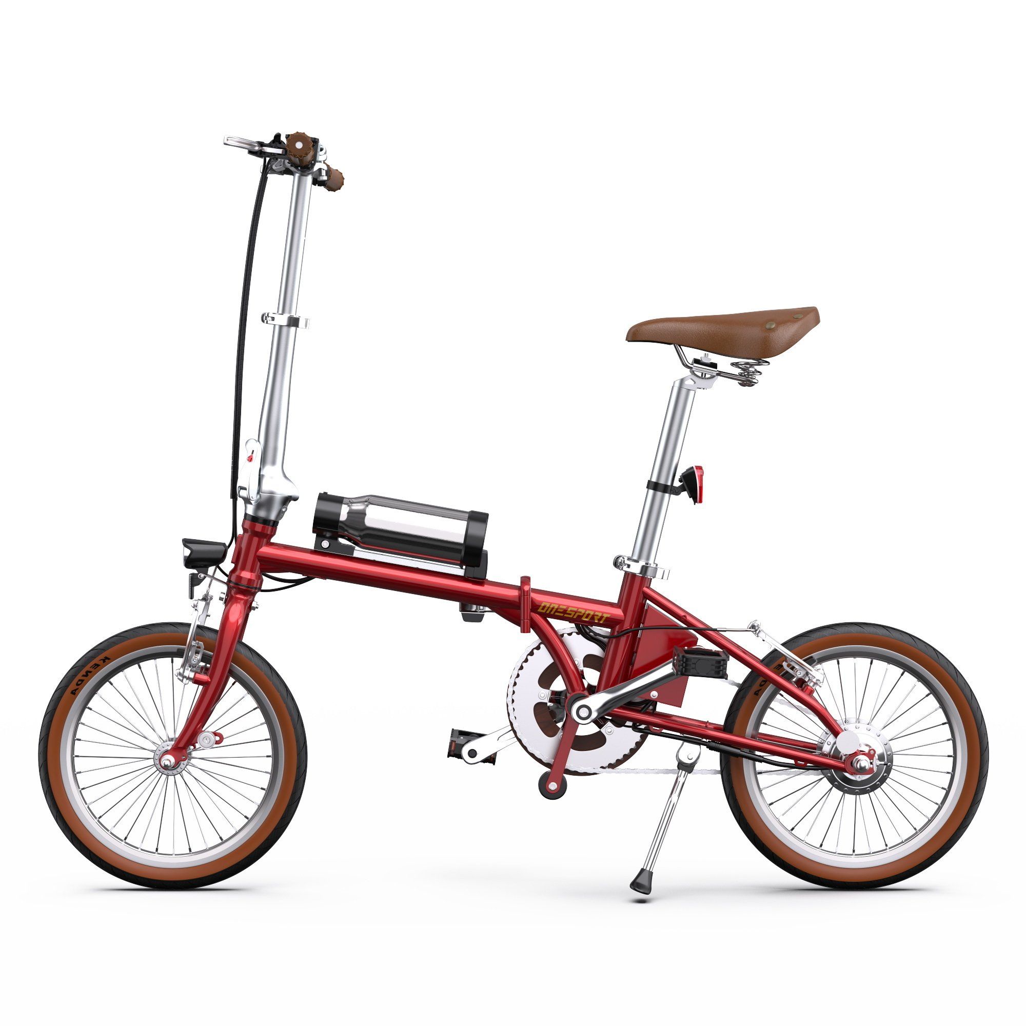 ONESPORT OT02 16" Faltbares E-Bike mit 250-W-Motor und 36-V-5,2-Ah-Akku