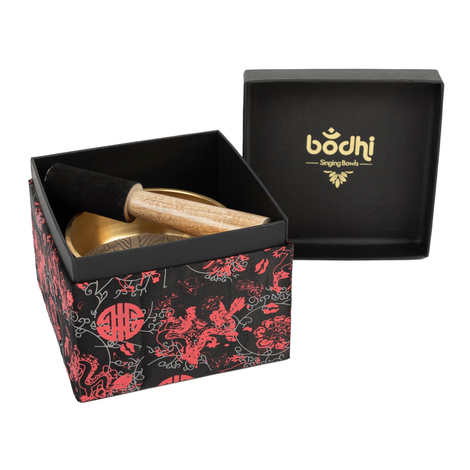 bodhi Indische Klangschale mit TARA Design in Geschenkbox