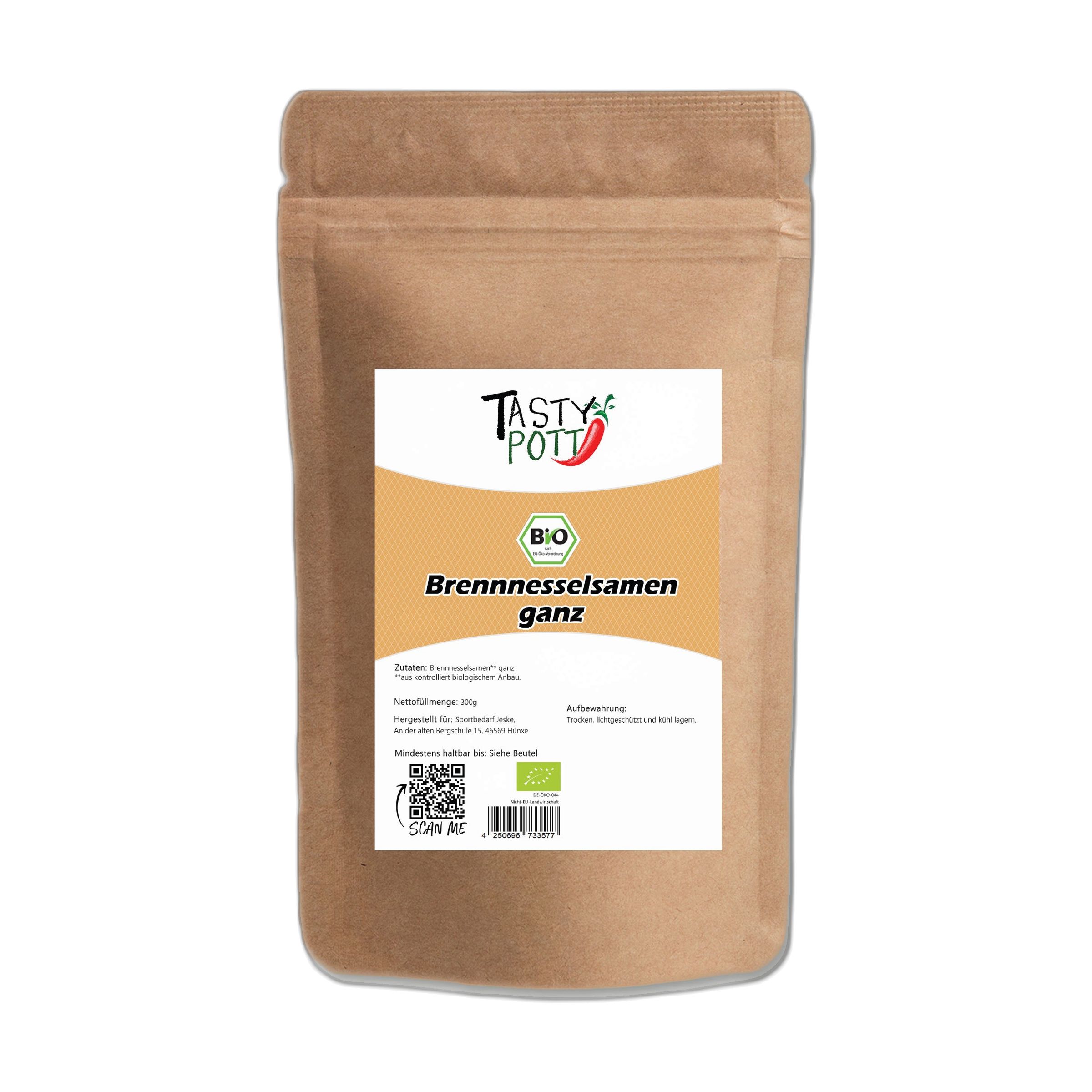 Tasty-Pott Tasty Pott Bio Brennnesselsamen ganz 600 g