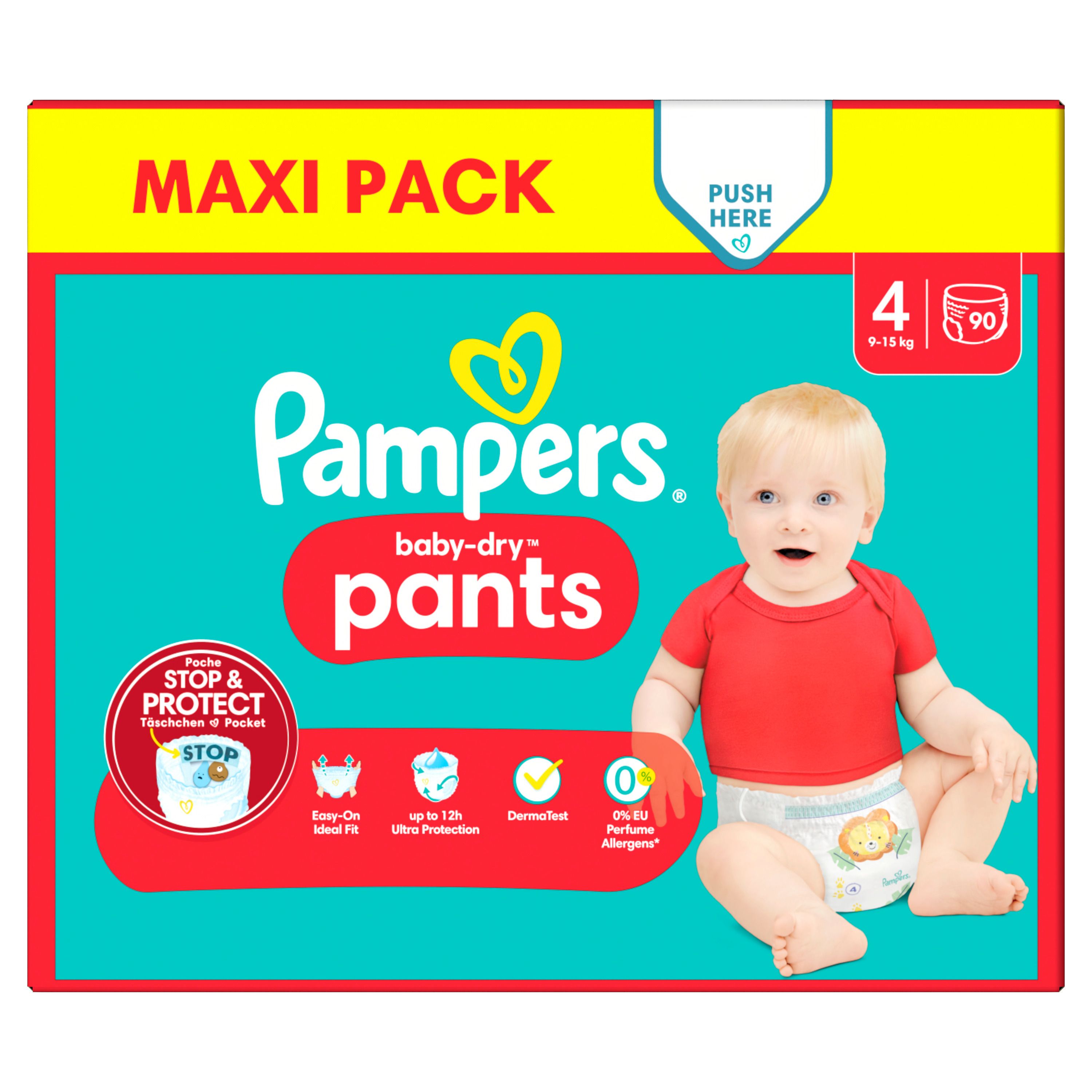 Pampers - Windeln "Baby Dry Pants" Gr.4, 9-15kg