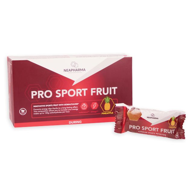 Neapharma Energy Chew Pro Sport Fruit Ananas 12 St Riegel
