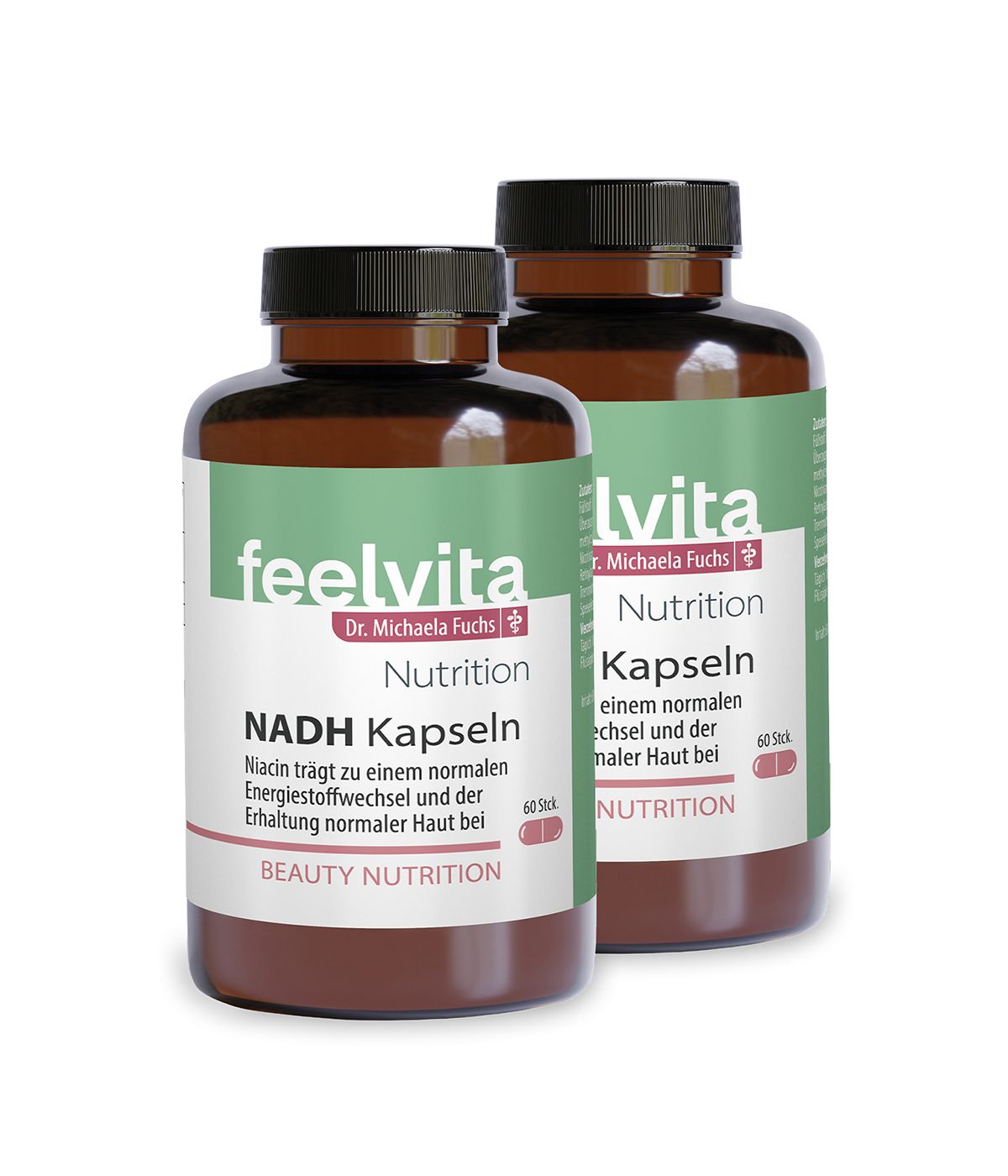 Genius Feelvita Nutrition NADH-Kapseln 4-Monatsvorrat 120 St Kapseln