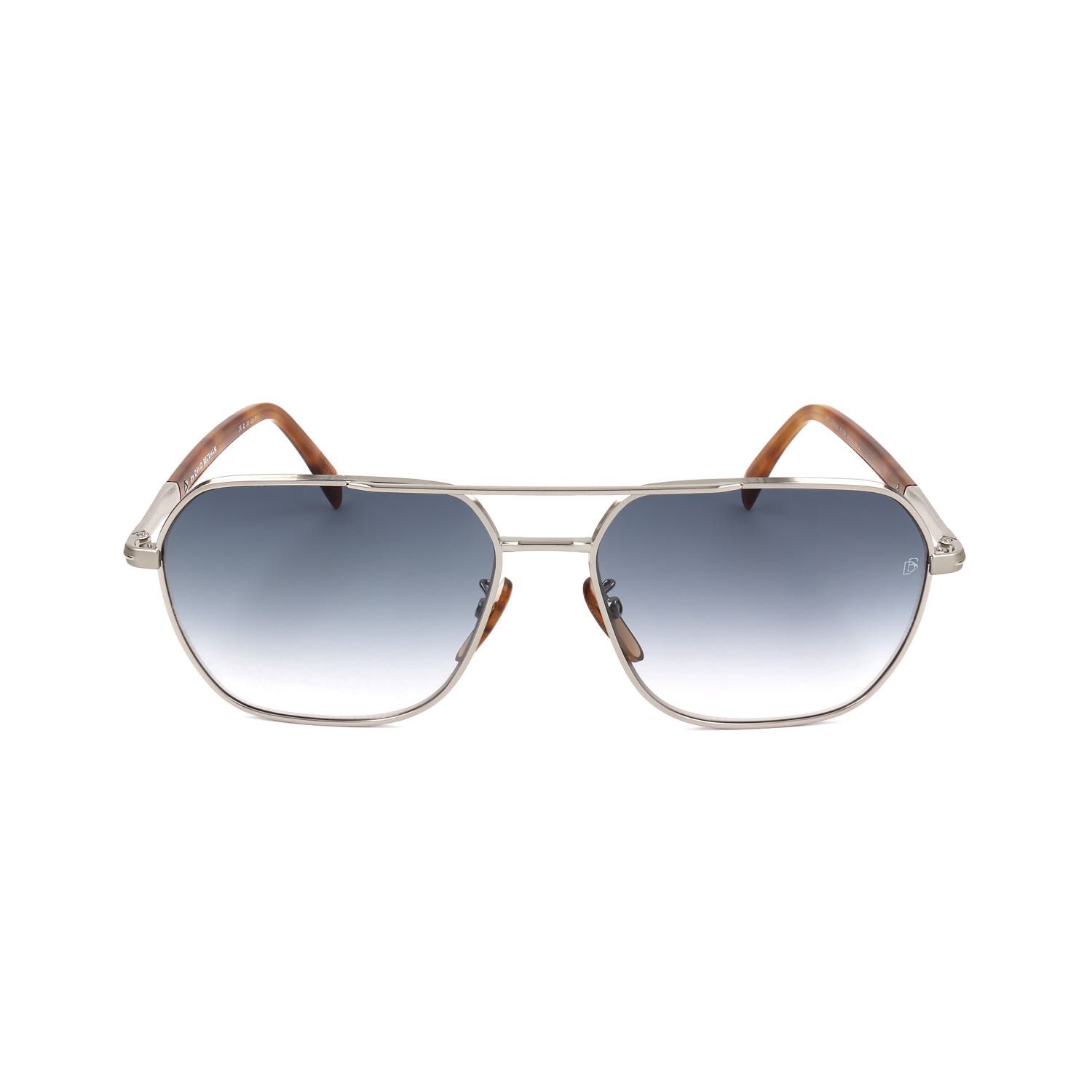 David Beckham Occhiali Da Sole Uomo DB 1128/G/S Silver-Coloured Mottled Brown