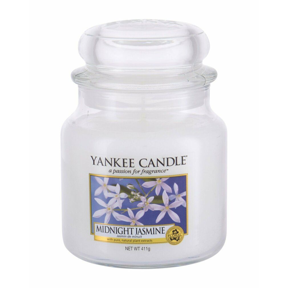 Yankee Candle Duftkerze Midnight Jasmine Classic Medium Jar 411g