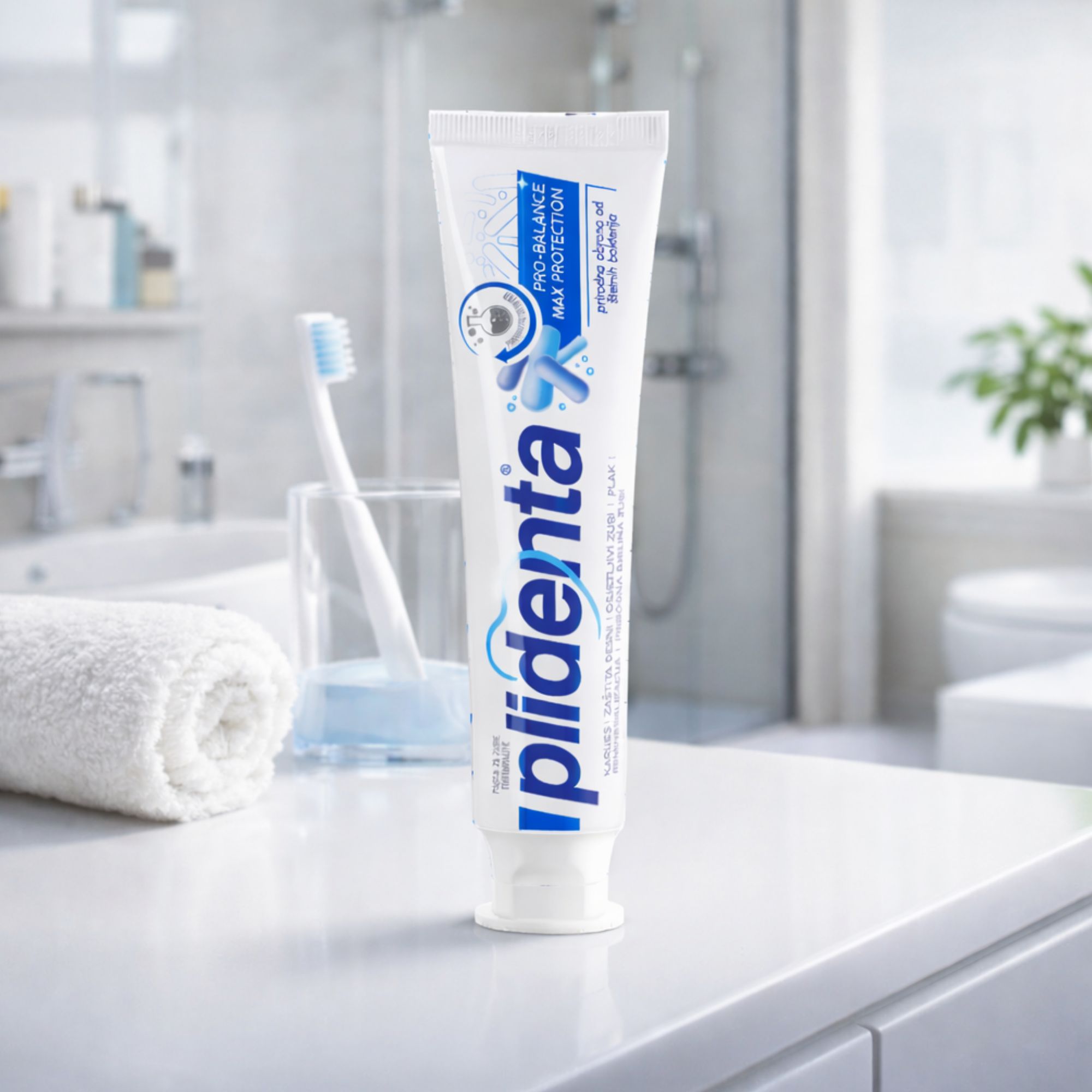 PLIDENTA Pro-Balance Max Protection Zahnpasta gegen Karies