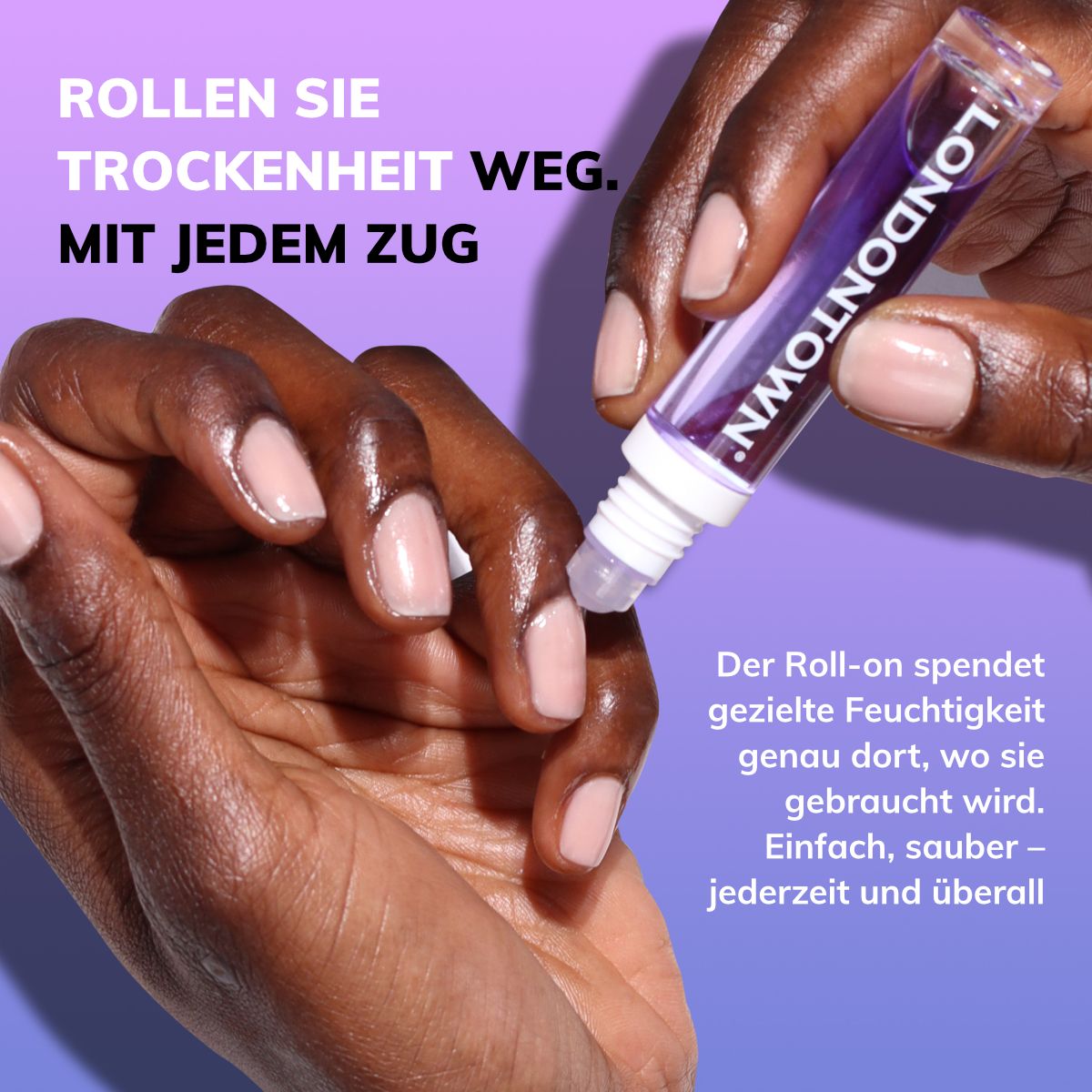 LONDONTOWN Kur Nighttime Cuticle Quench Lavender Nacht Nagelhautöl