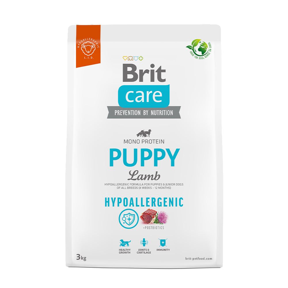 Brit Care Dog - Hypoallergenic Puppy Lamb 3 kg Futter