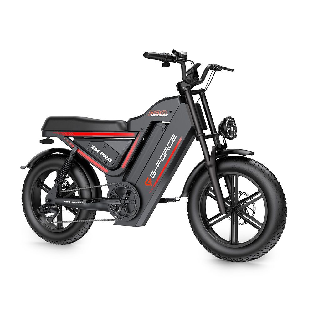 G-FORCE ZM PRO Elektrisches Mountainbike mit 52V 40Ah Akku und Doppelfederung