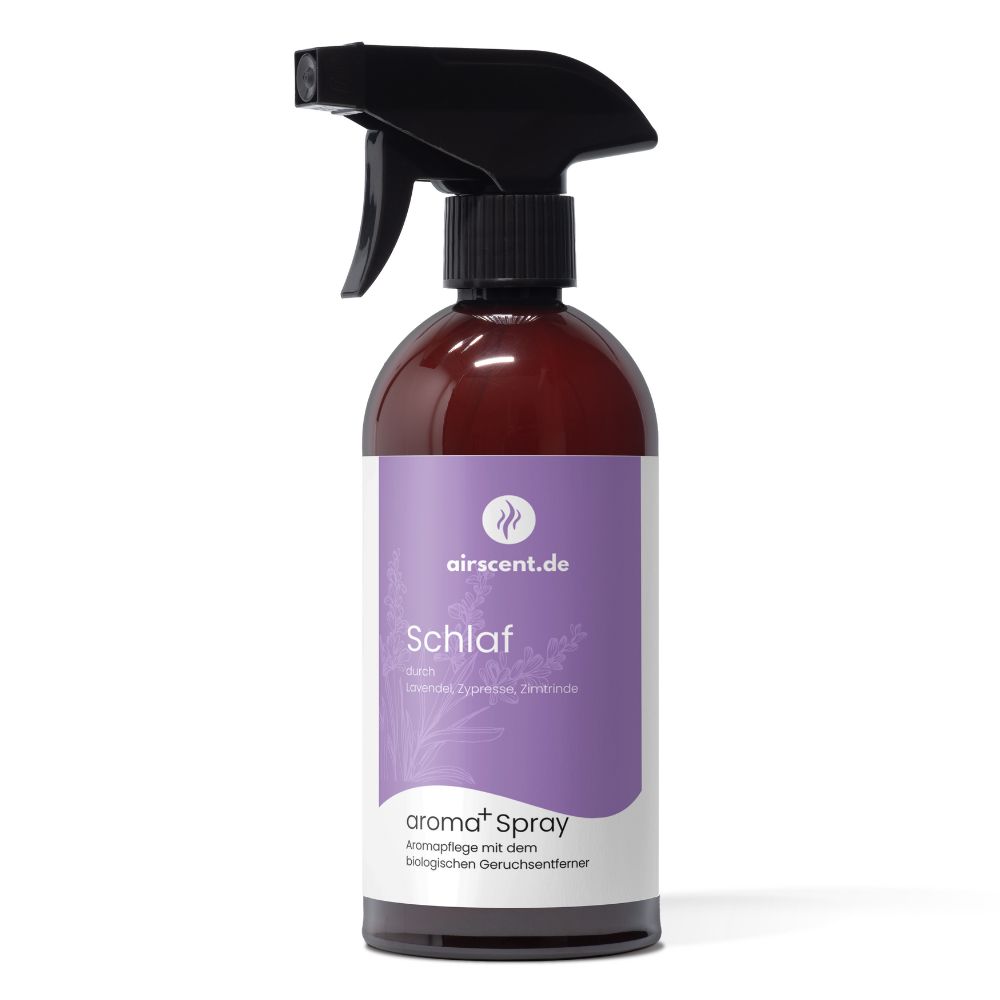 aroma+ Spray - Schlaf mit biologischem Geruchsentferner