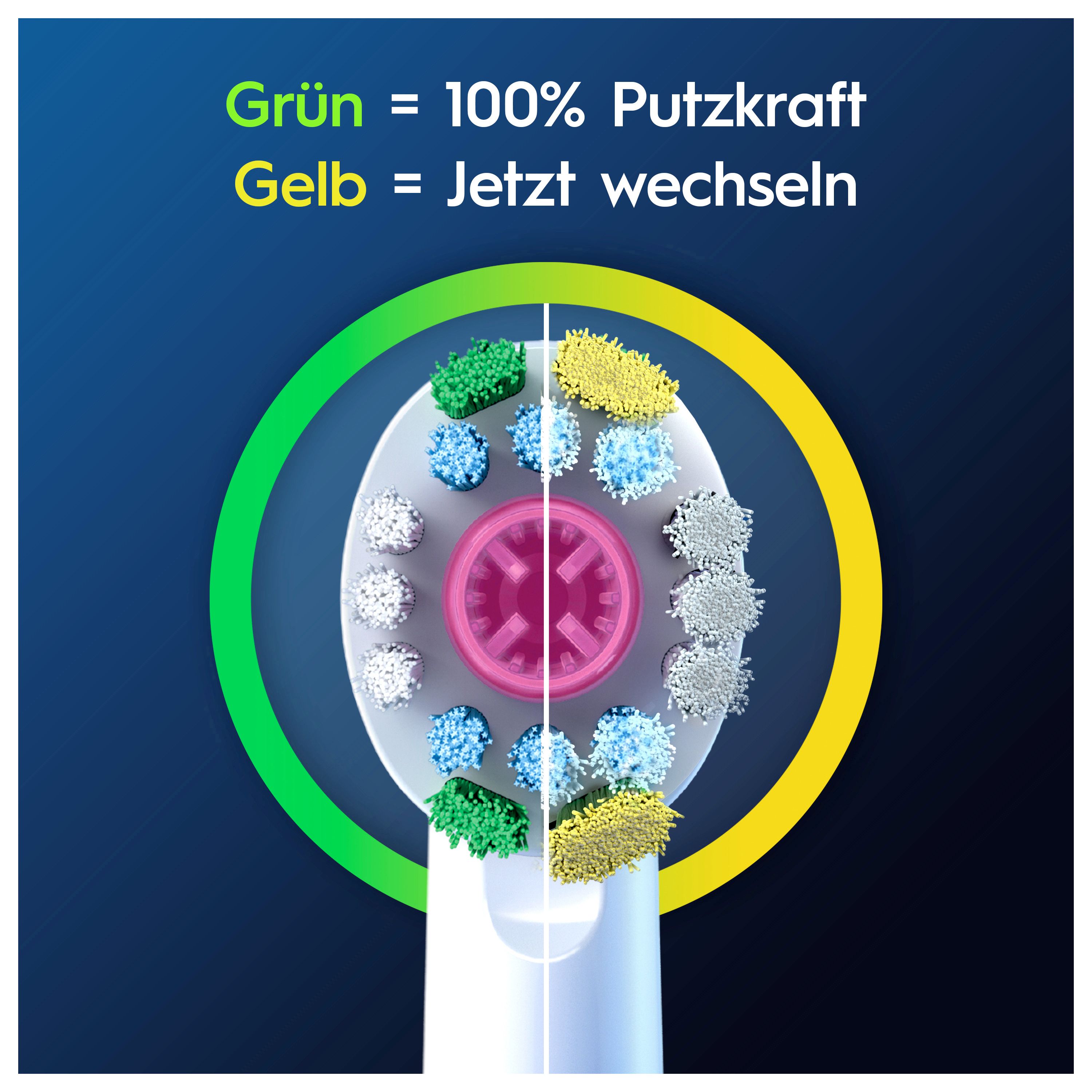 Oral-B  Aufsteckbürsten 4 Stück PRO 3D White