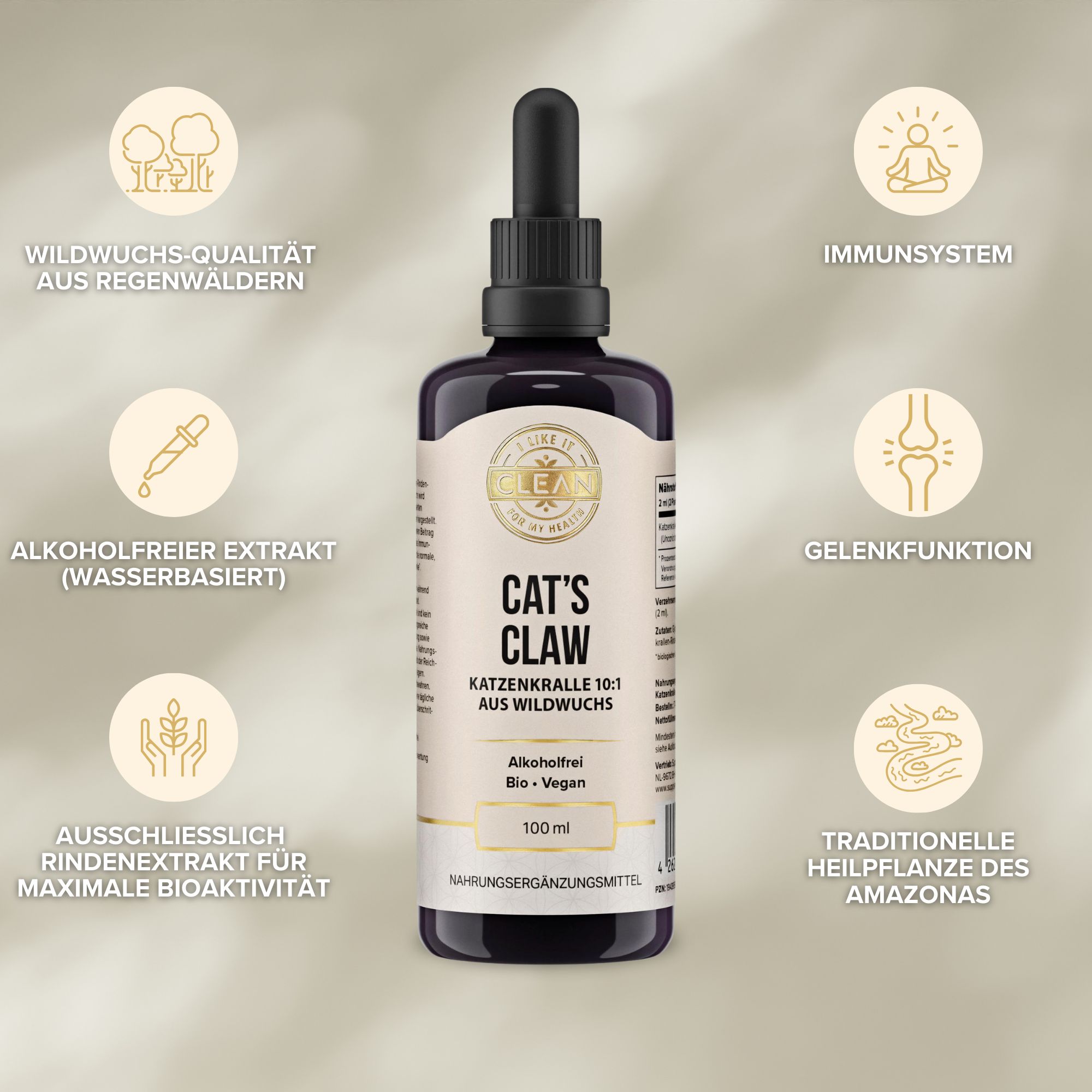 i-like-it-clean Katzenkralle-Extrakt 10:1