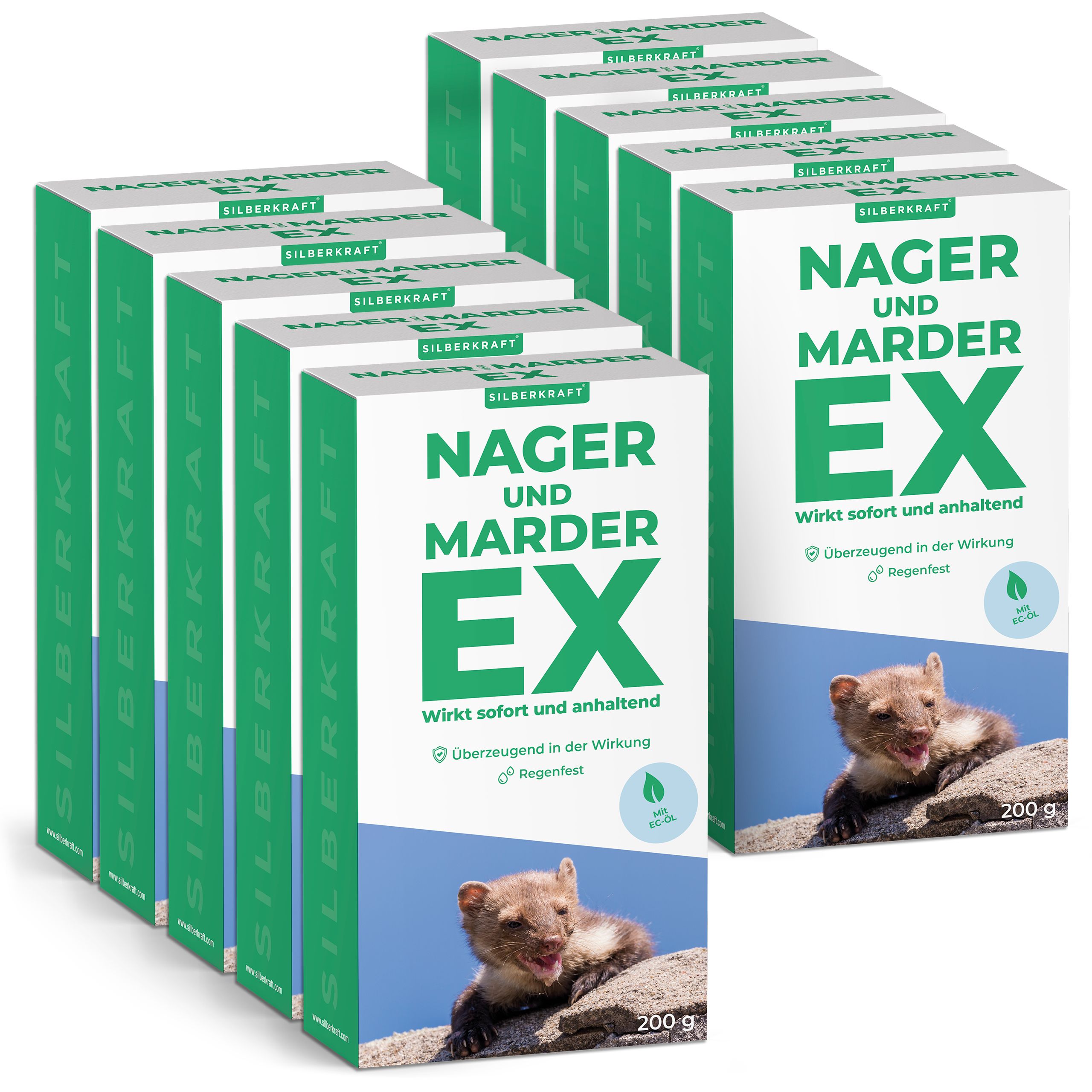 Ratten, Marder & Nager Ex Granulat - Nager vertreiben mit SILBERKRAFT —  Silberkraft
