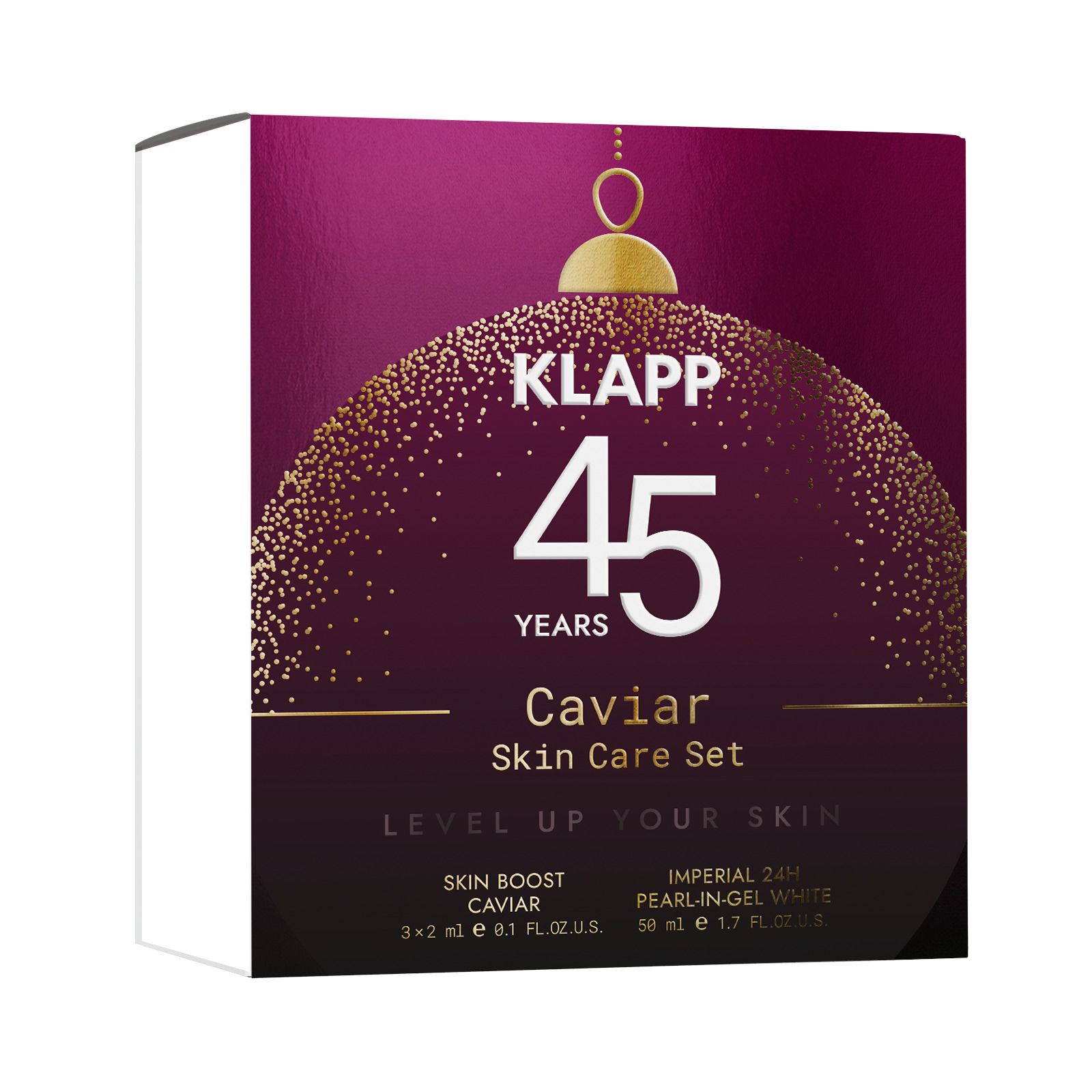 KLAPP Weihnachten Caviar Skin Care Set