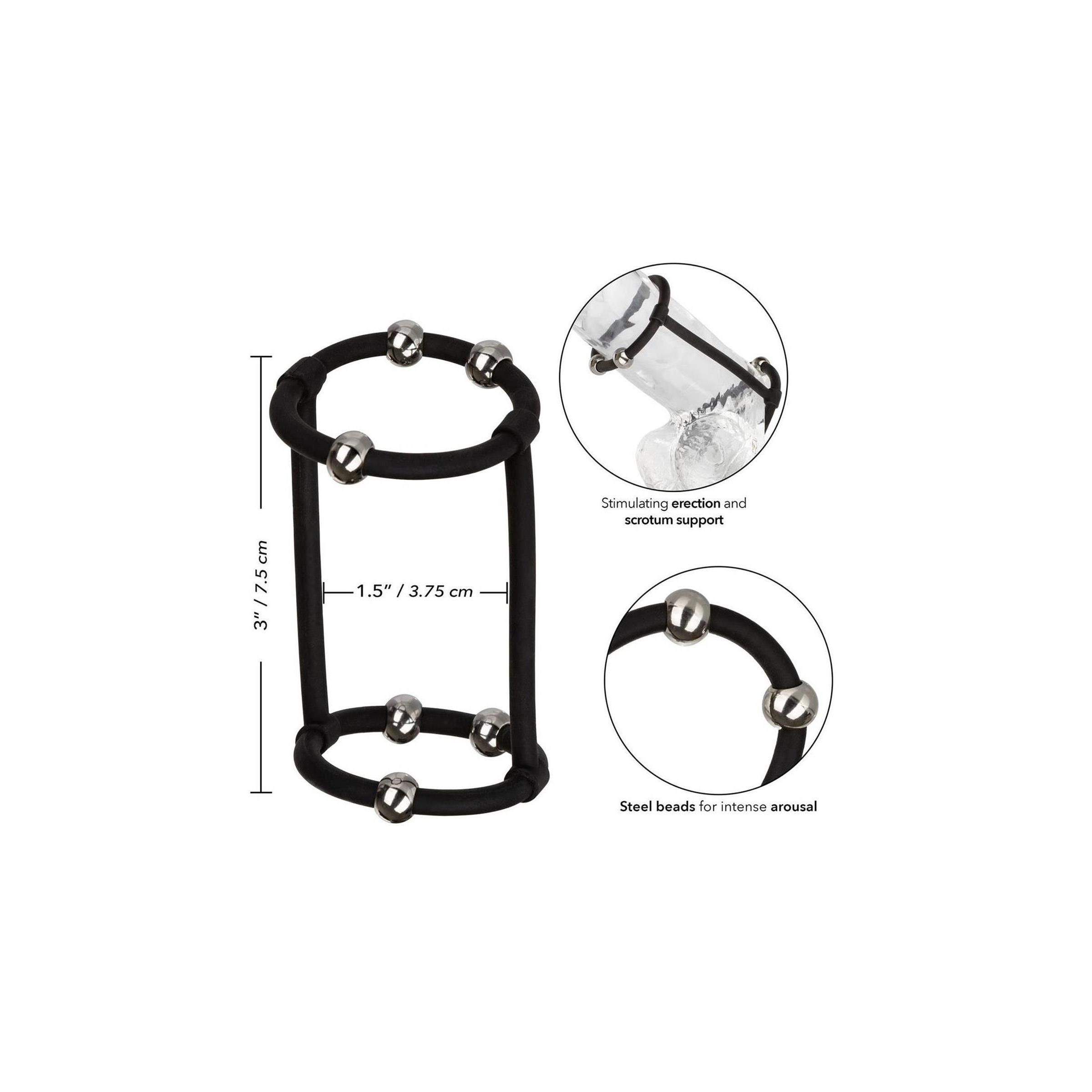 CalExotics - Beaded Silicone Enhancer Cage