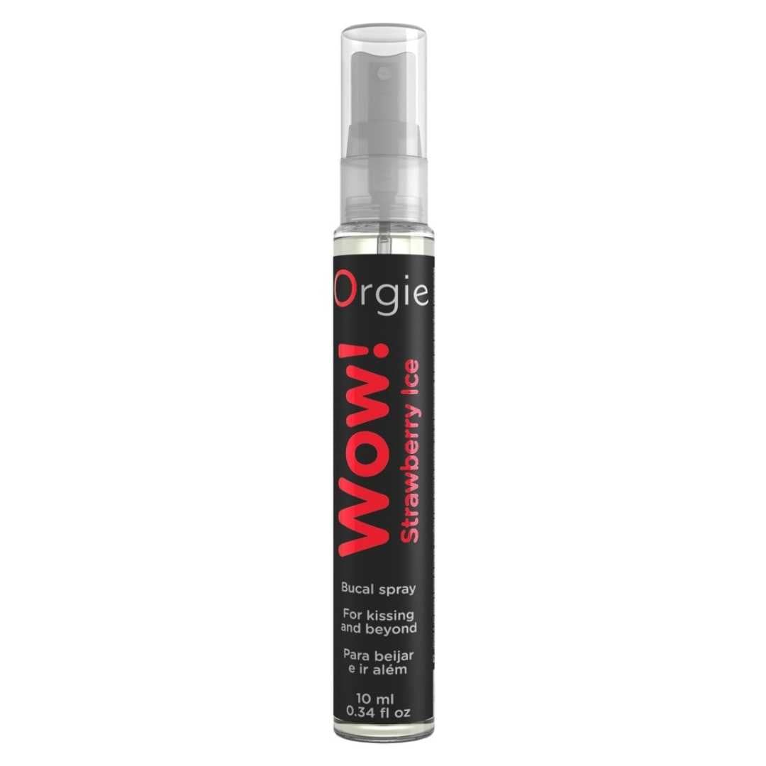 Oralspray „Wow! Strawberry Ice Bucal“ | Für Oralsex | Orgie