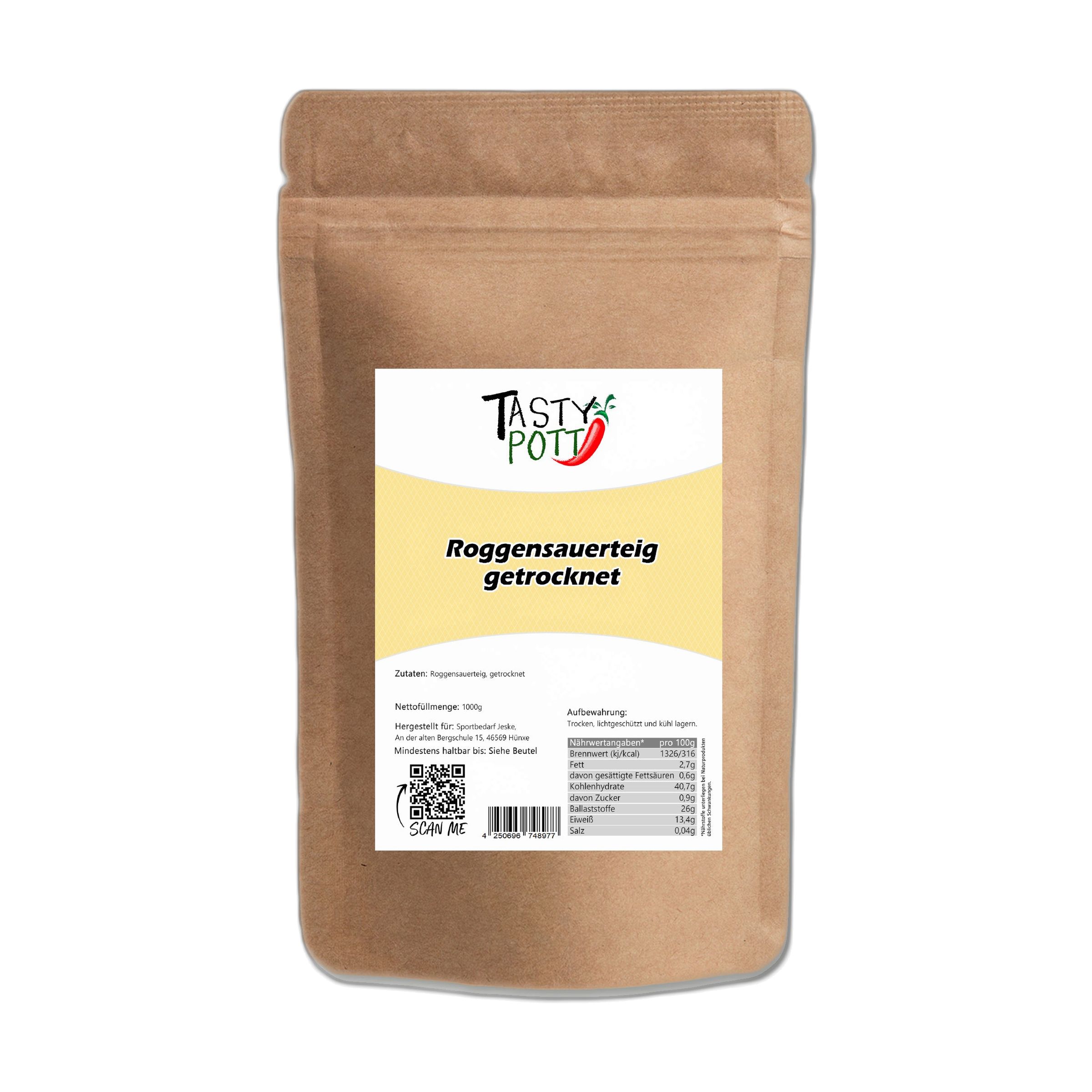 Tasty-Pott Tasty Pott Roggensauerteig Pulver 1 kg