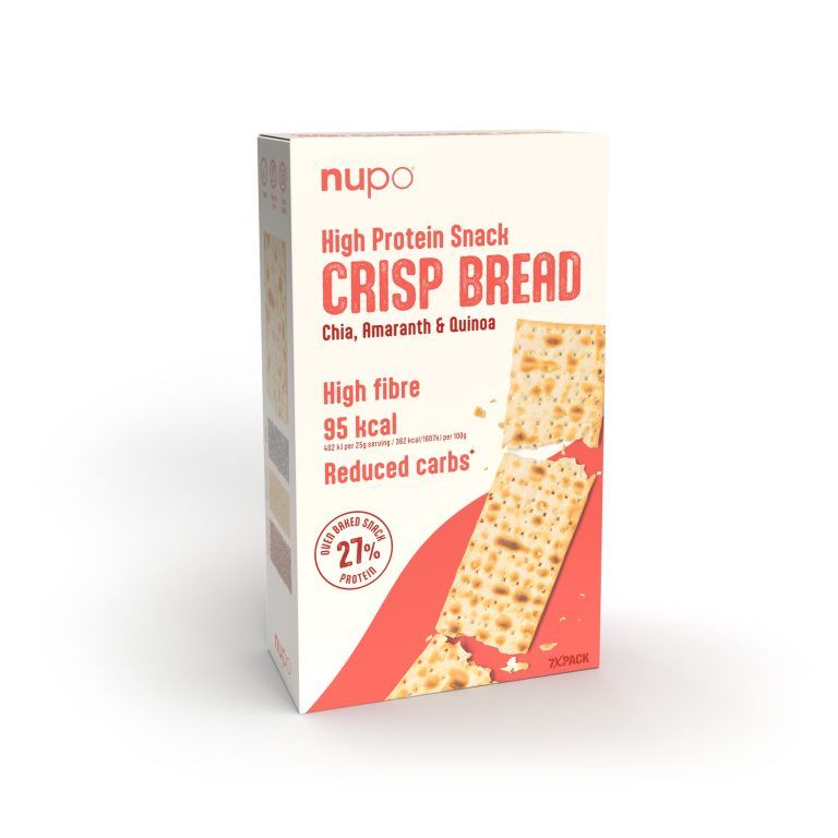 High Protein Snack  Crisp Bread