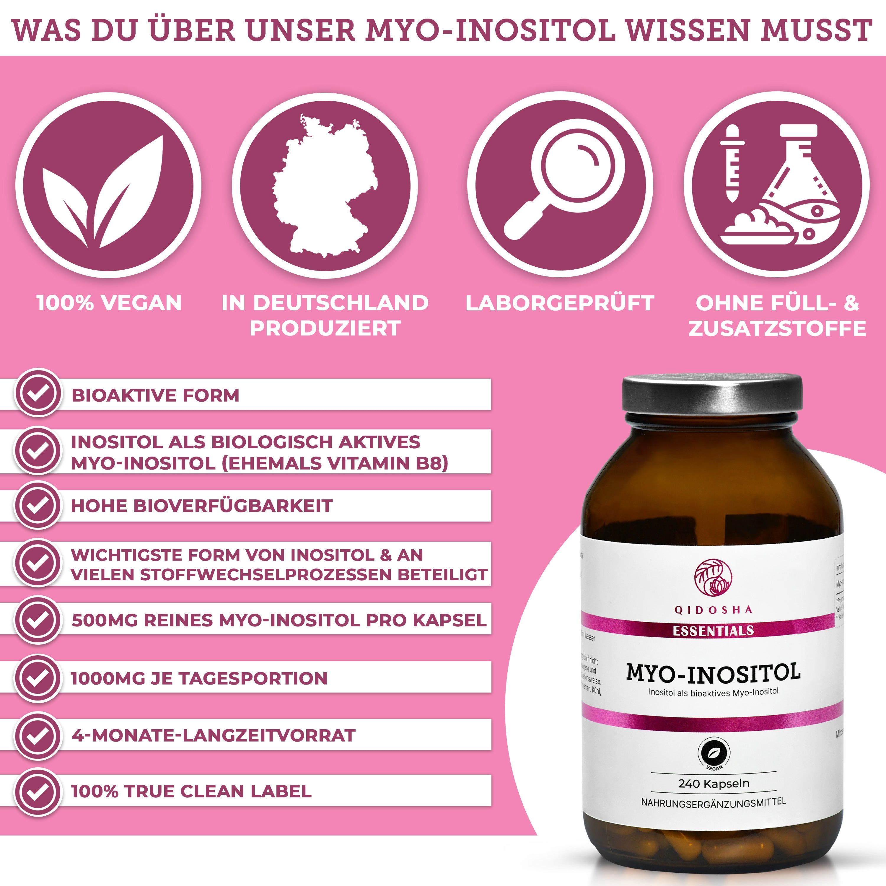 QIDOSHA Myo-Inositol