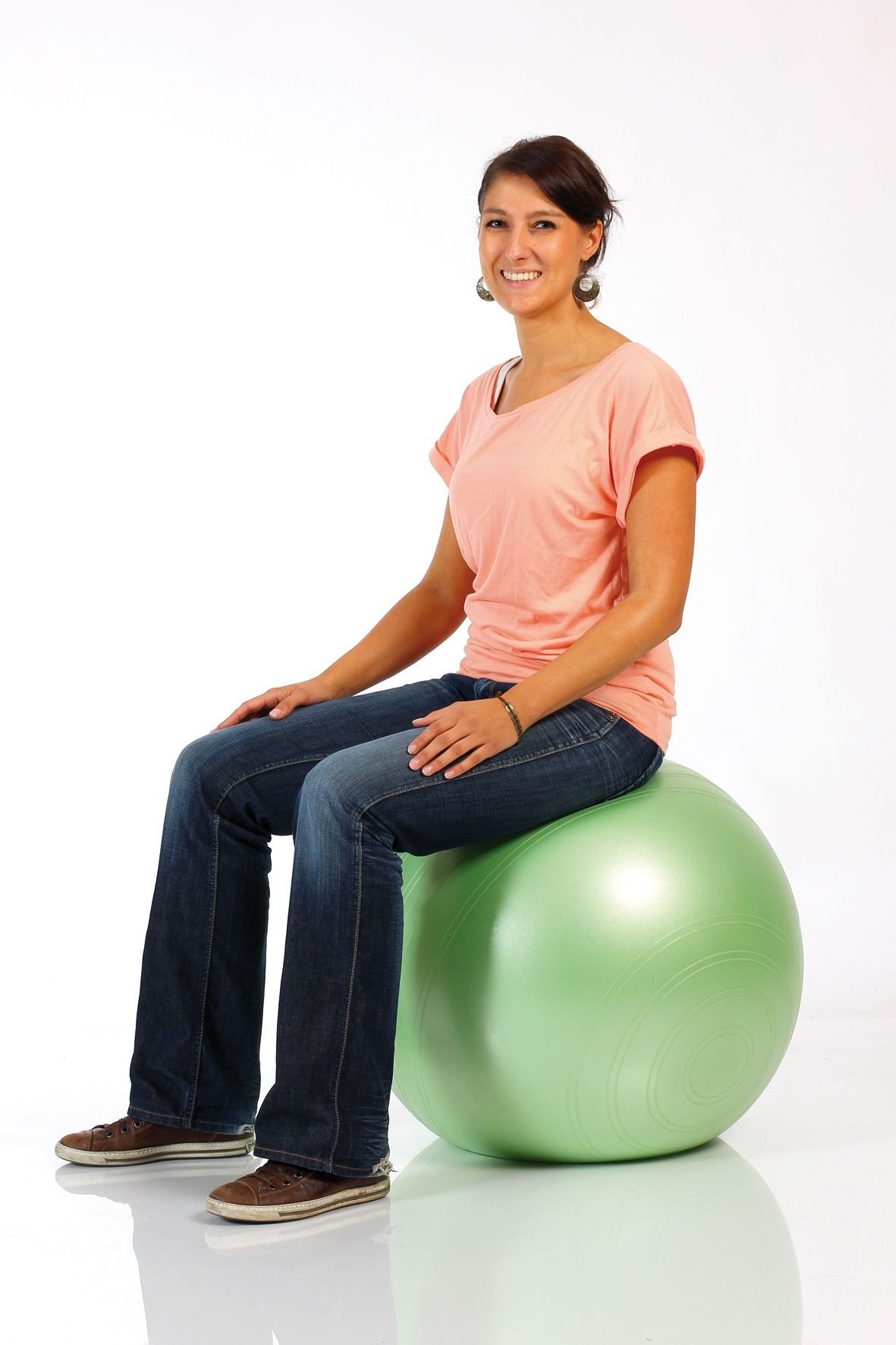 Togu Happyback® Fitnessball grün