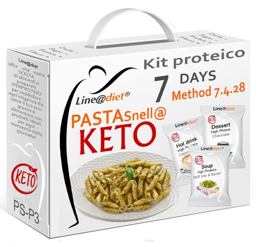 Kit completo dieta con pasta 7 giorni - opzione C - ps P3