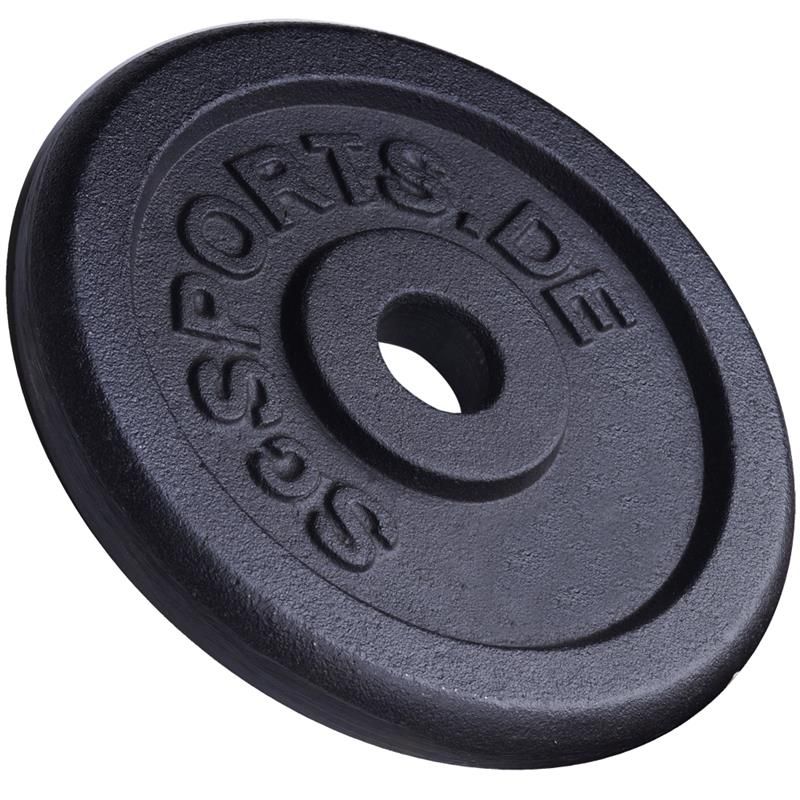 ScSPORTS® Kombi-Hantelset 40 kg Guss 1 Trizepstange und 2 Kurzhantelstangen