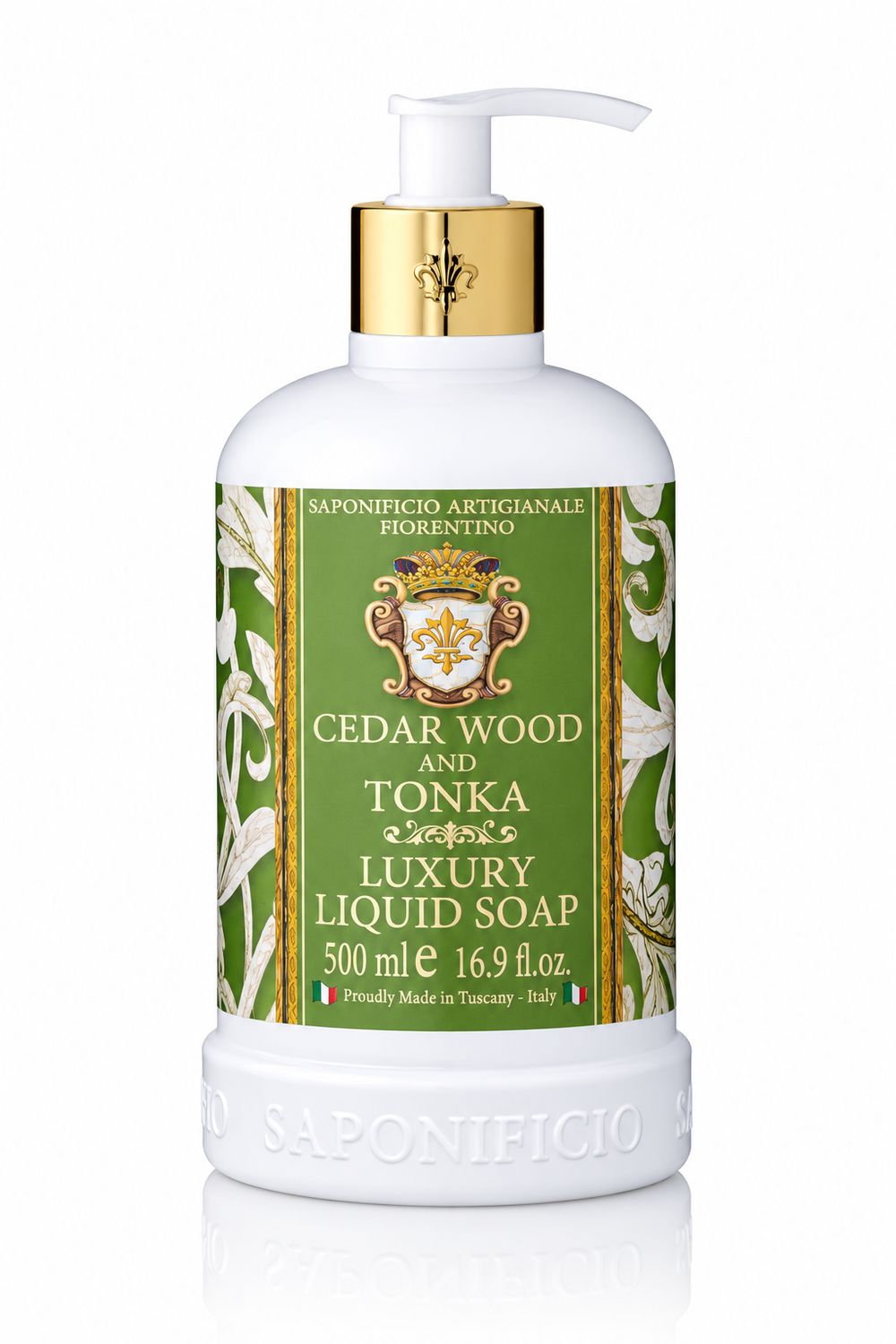 Saponificio Artigianale Fiorentino Flüssigseife Cedar Wood & Tonka 500 ml