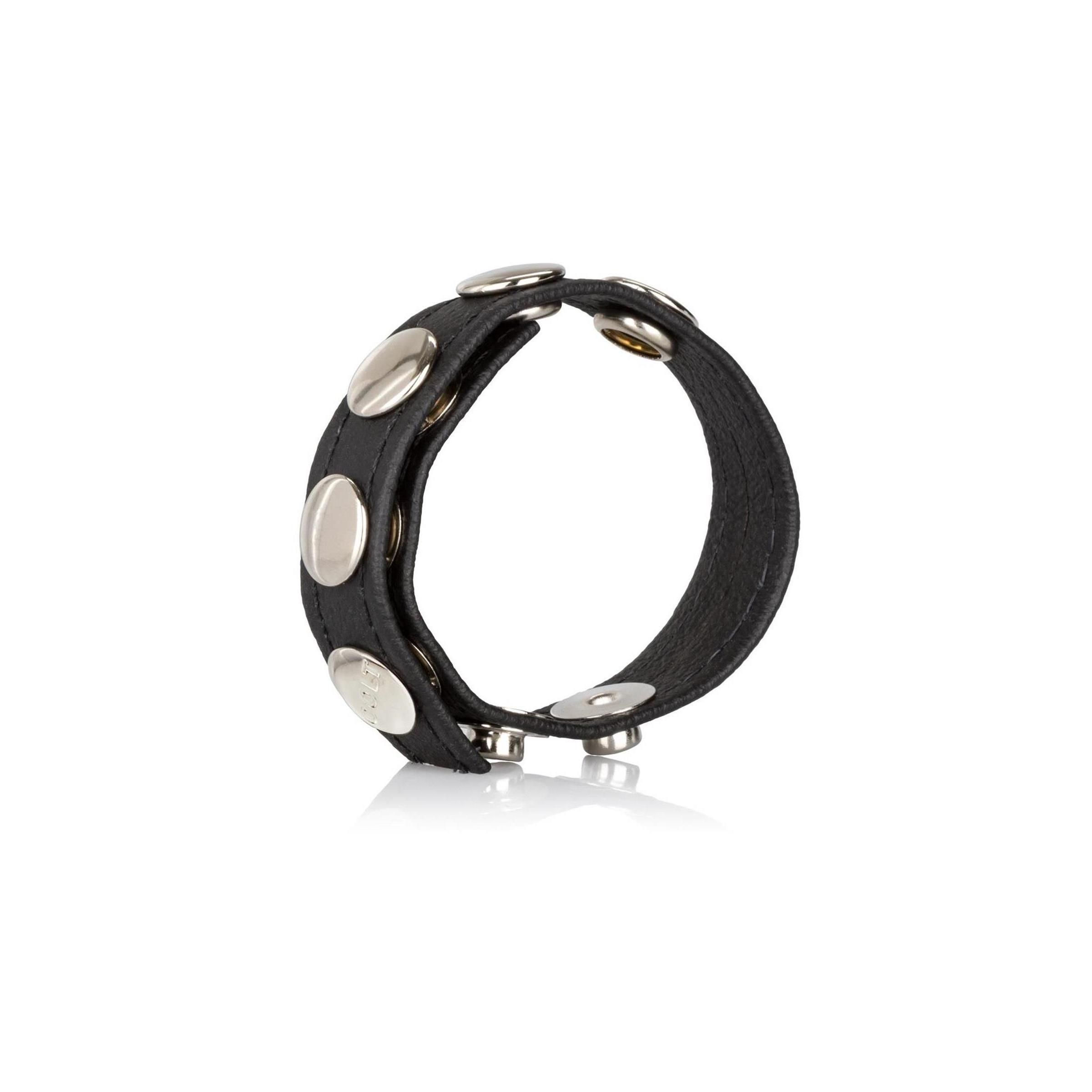 CalExotics - COLT Leather C B Strap 5-snap