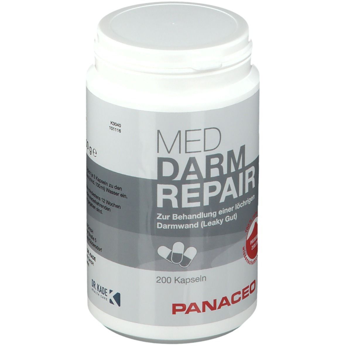 PANACEO MED DARM REPAIR