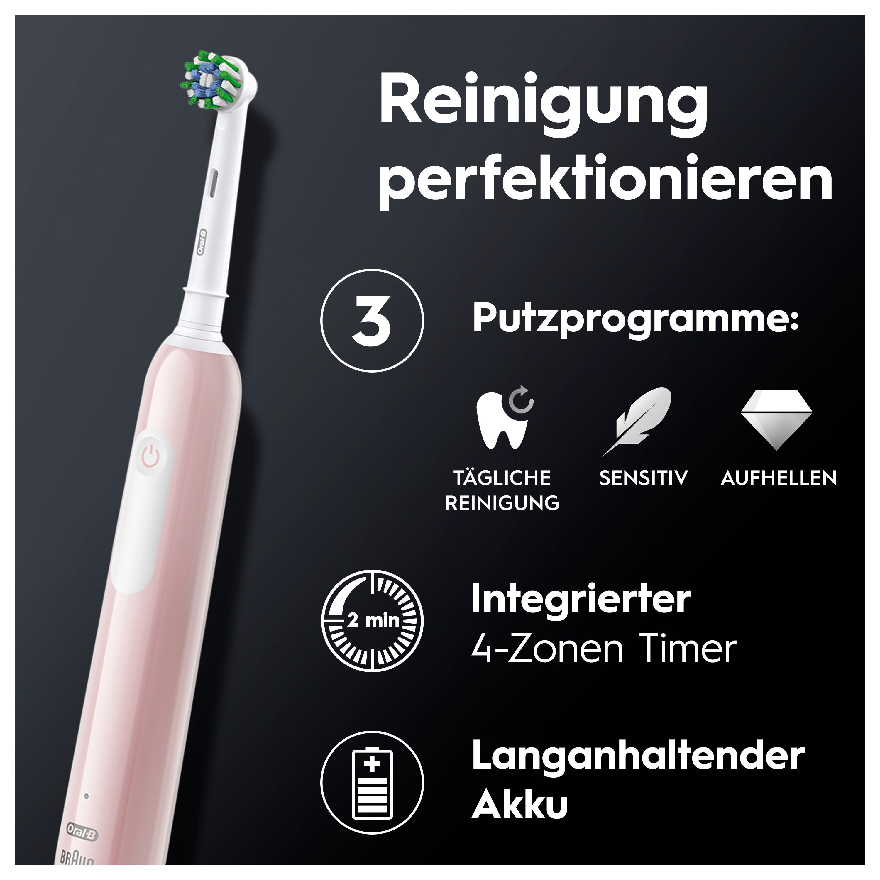 Oral-B Pro Serie 1 pink Zahnbürste