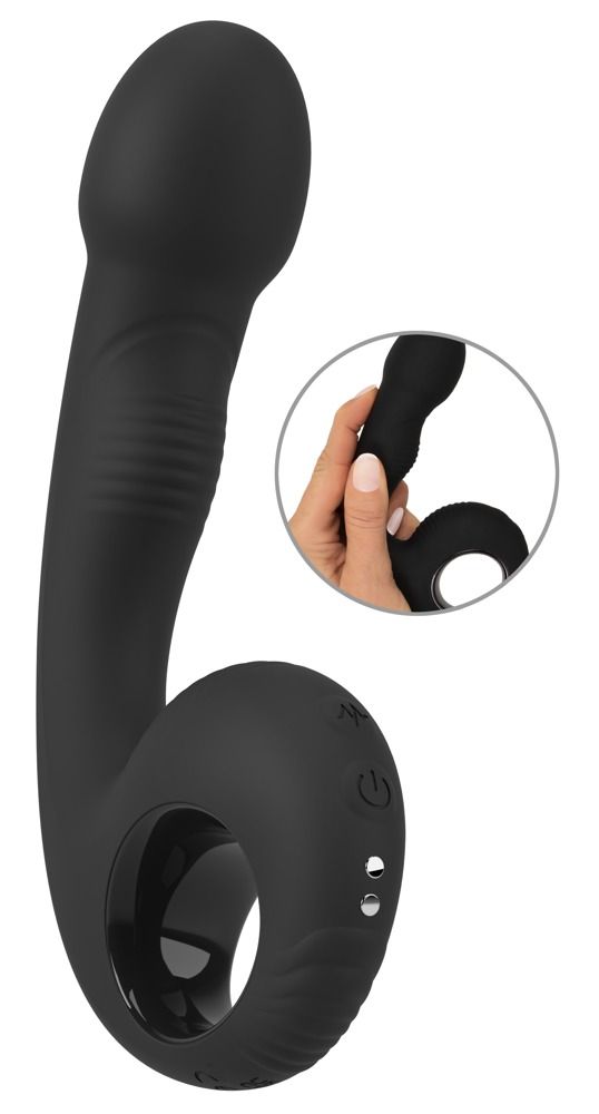 Black Velvets - Vibro-Ring mit Analvibrator