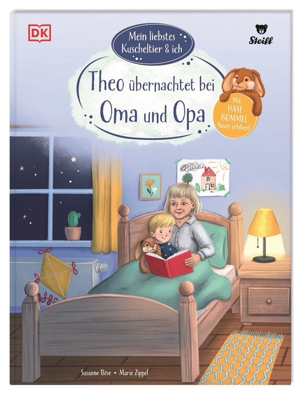 Mein liebstes Kuscheltier & ich. Theo übernachtet bei Oma und Opa