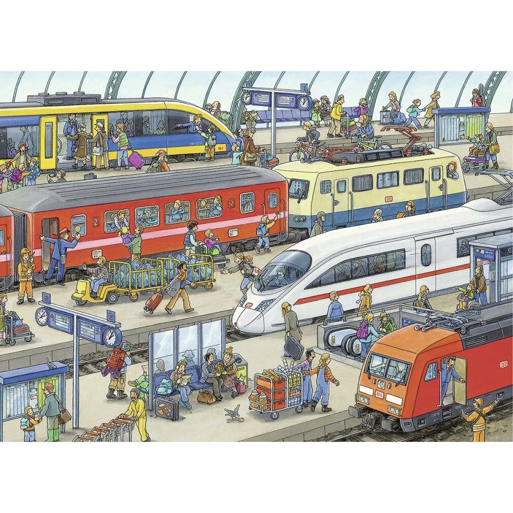 ravensburger Bahnhof Puzzel 60 delen 1